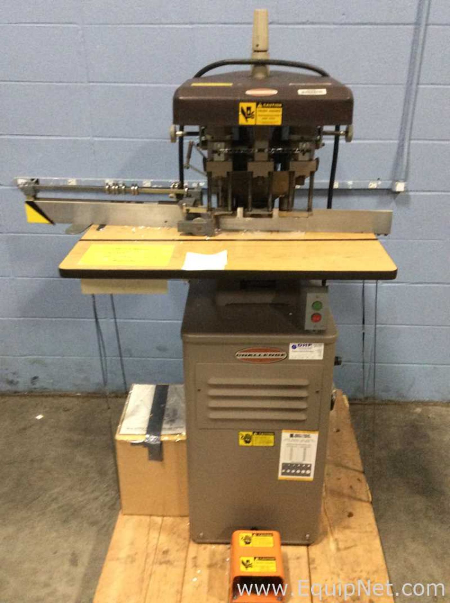 Challenge EH-3A Three Spindle Hydraulic Paper Drill