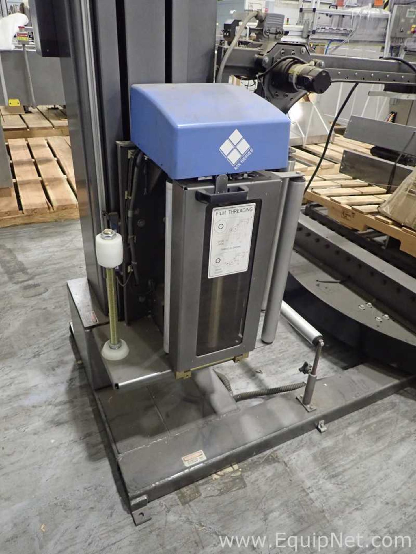 Cousins 3300-A Conveyorized Automatic A-Arm Pallet Wrapper - Image 6 of 10