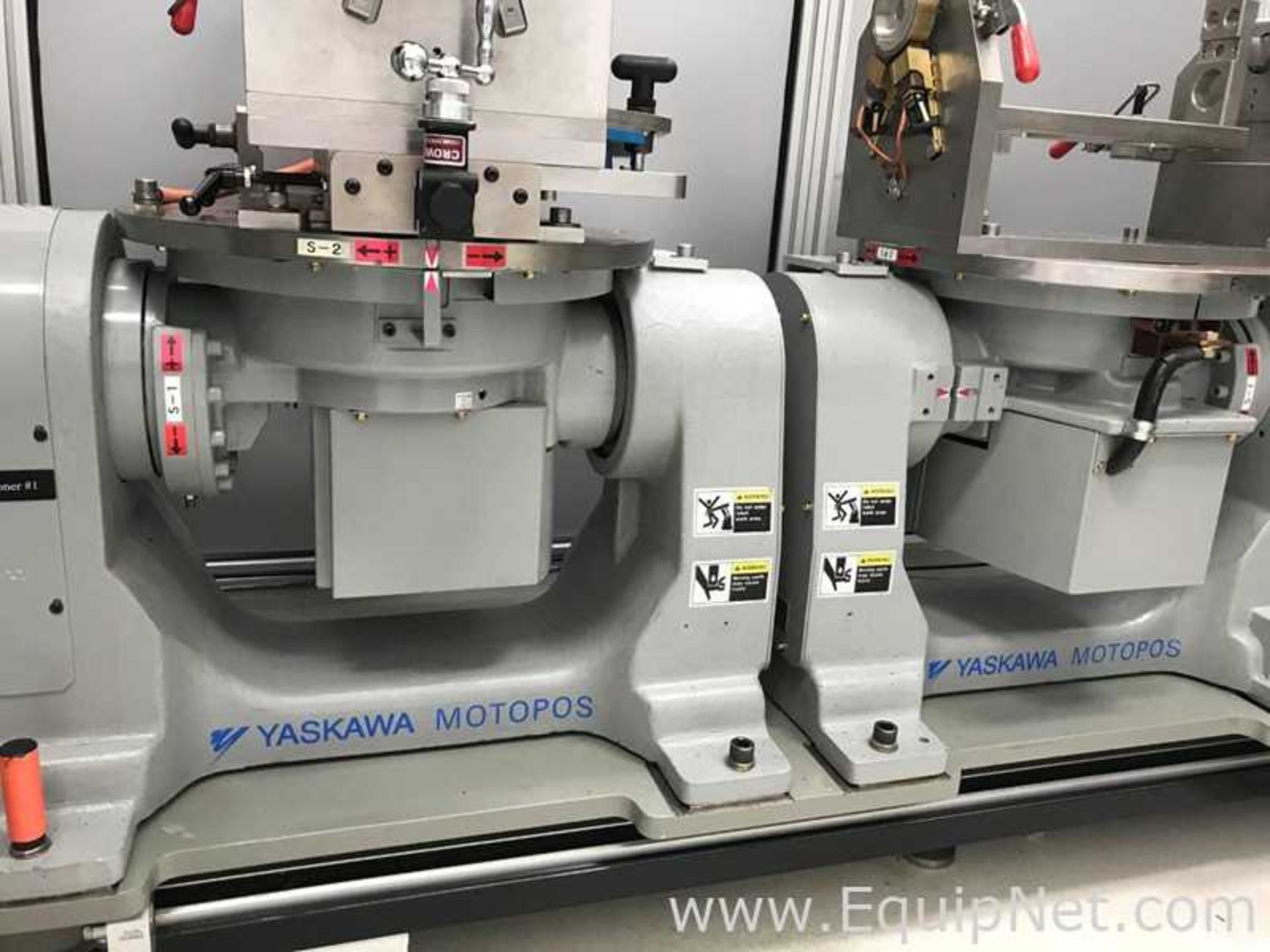Liburdi Automation Laws 5000 Multi Axis Tig Welding Cell with 4 Yaskawa Robotic Positioners - Image 8 of 13