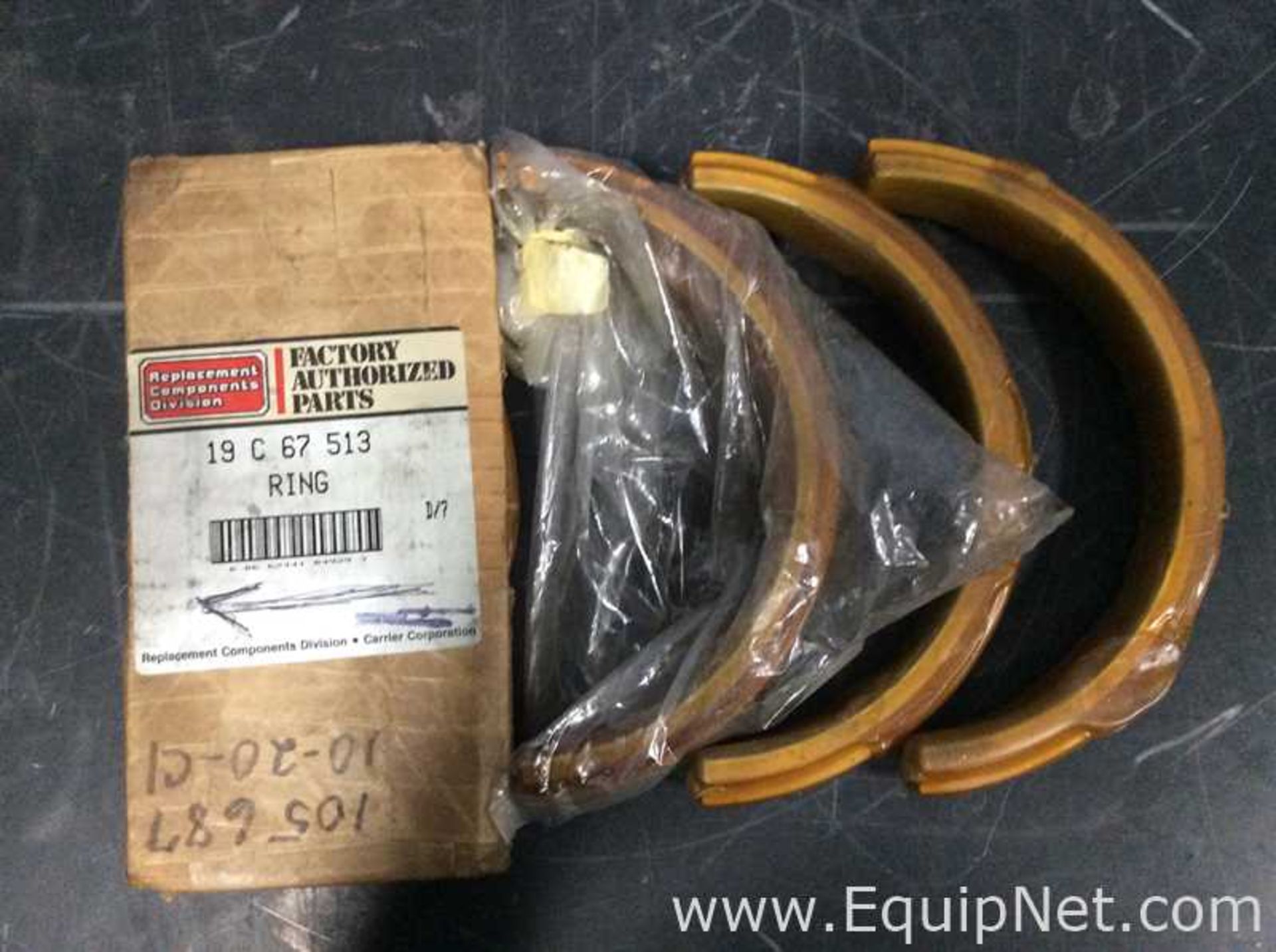 Lot of 4 Factory Authorized Parts Half Rings