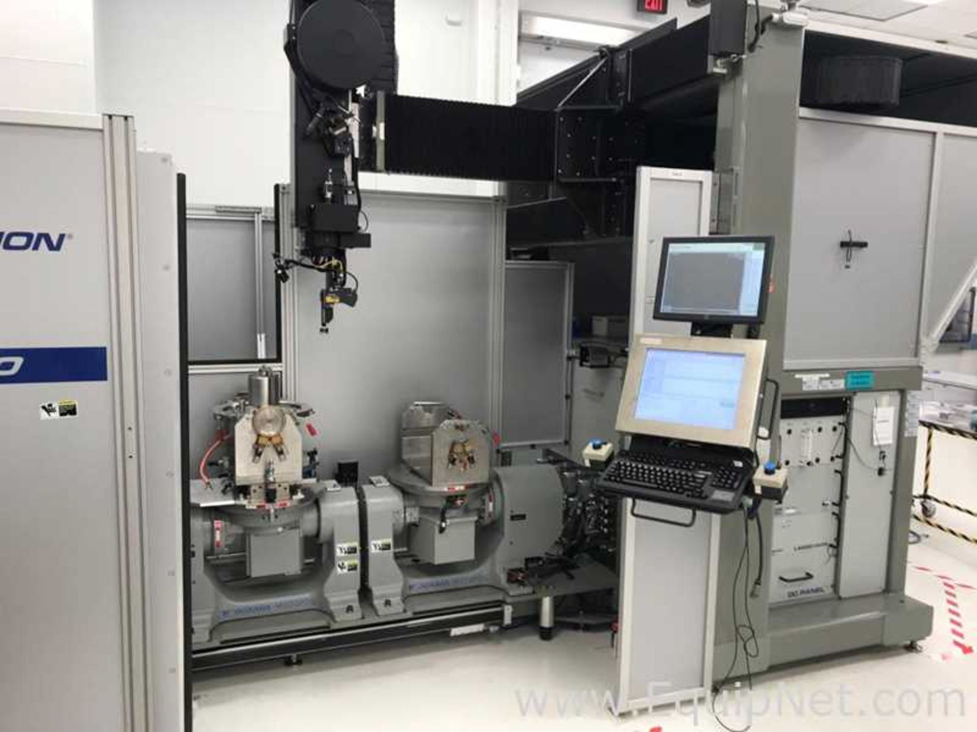 Liburdi Automation Laws 5000 Multi Axis Tig Welding Cell with 4 Yaskawa Robotic Positioners