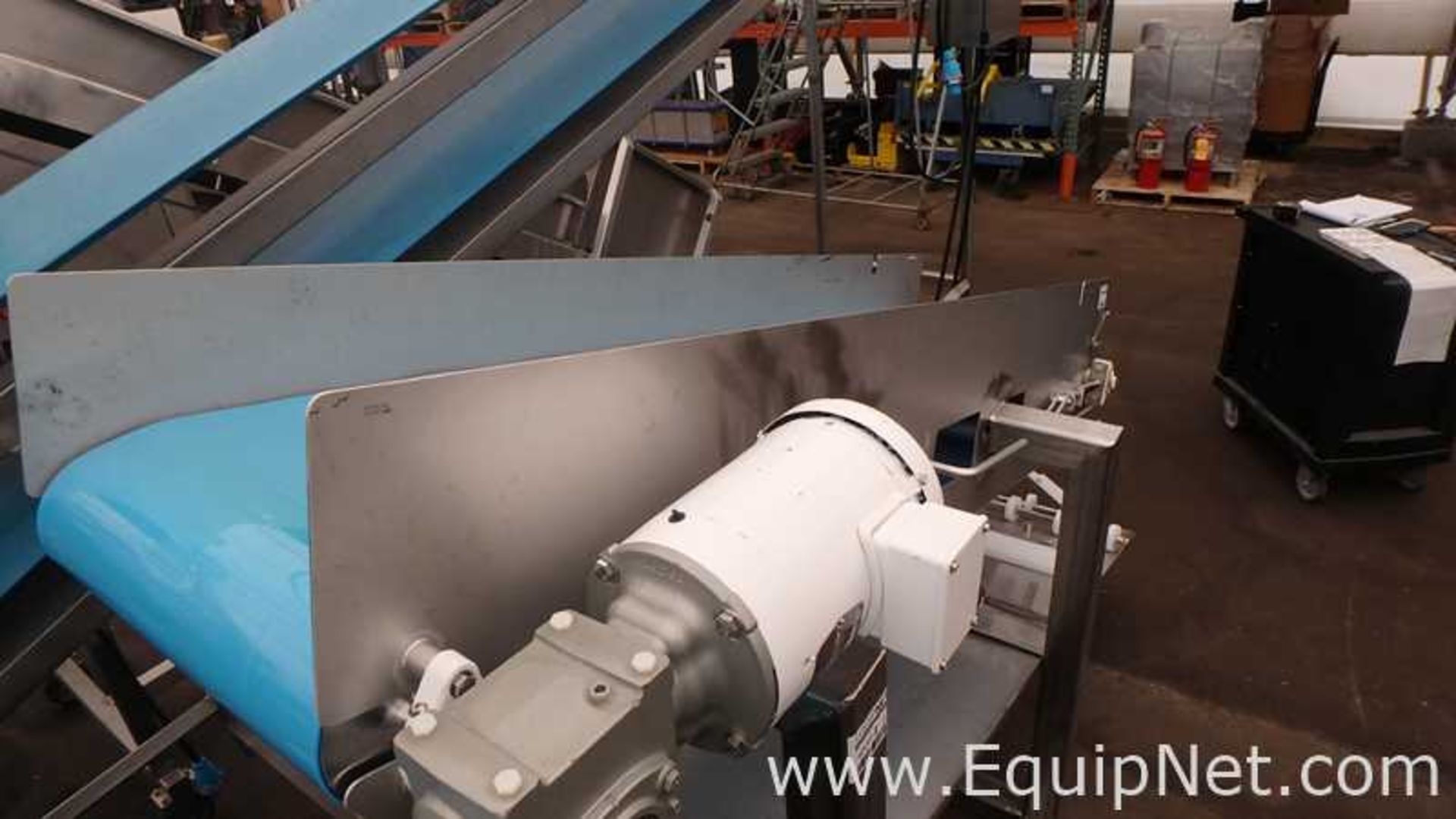 Stainless Steel Bulk Transfer Conveyor 16 Inches Wide With Small Decline - Image 6 of 6