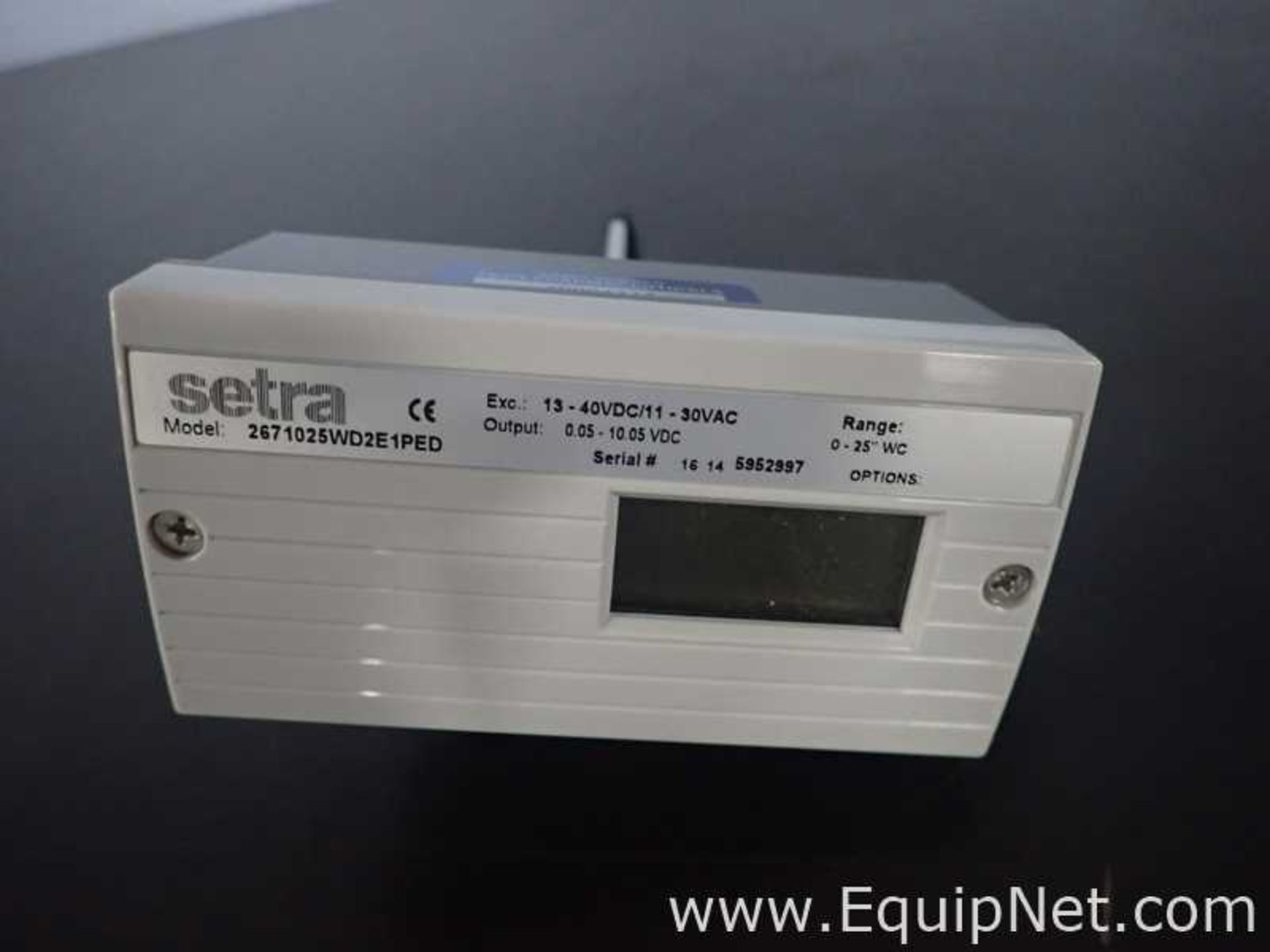 Setra 267 Pressure Transducer - Image 2 of 6
