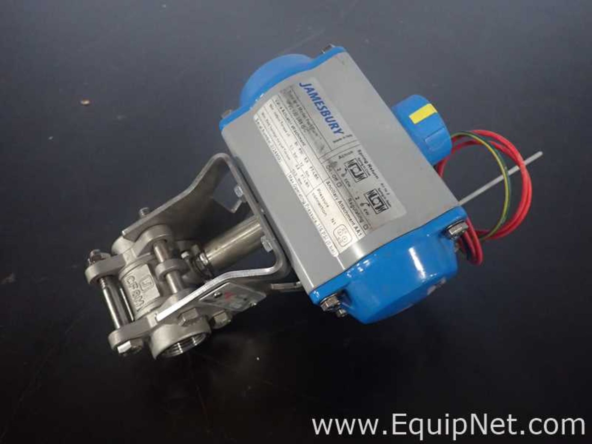 Jamesbury VPVL100 SR6BC Pneumatic Actuator - Image 6 of 6