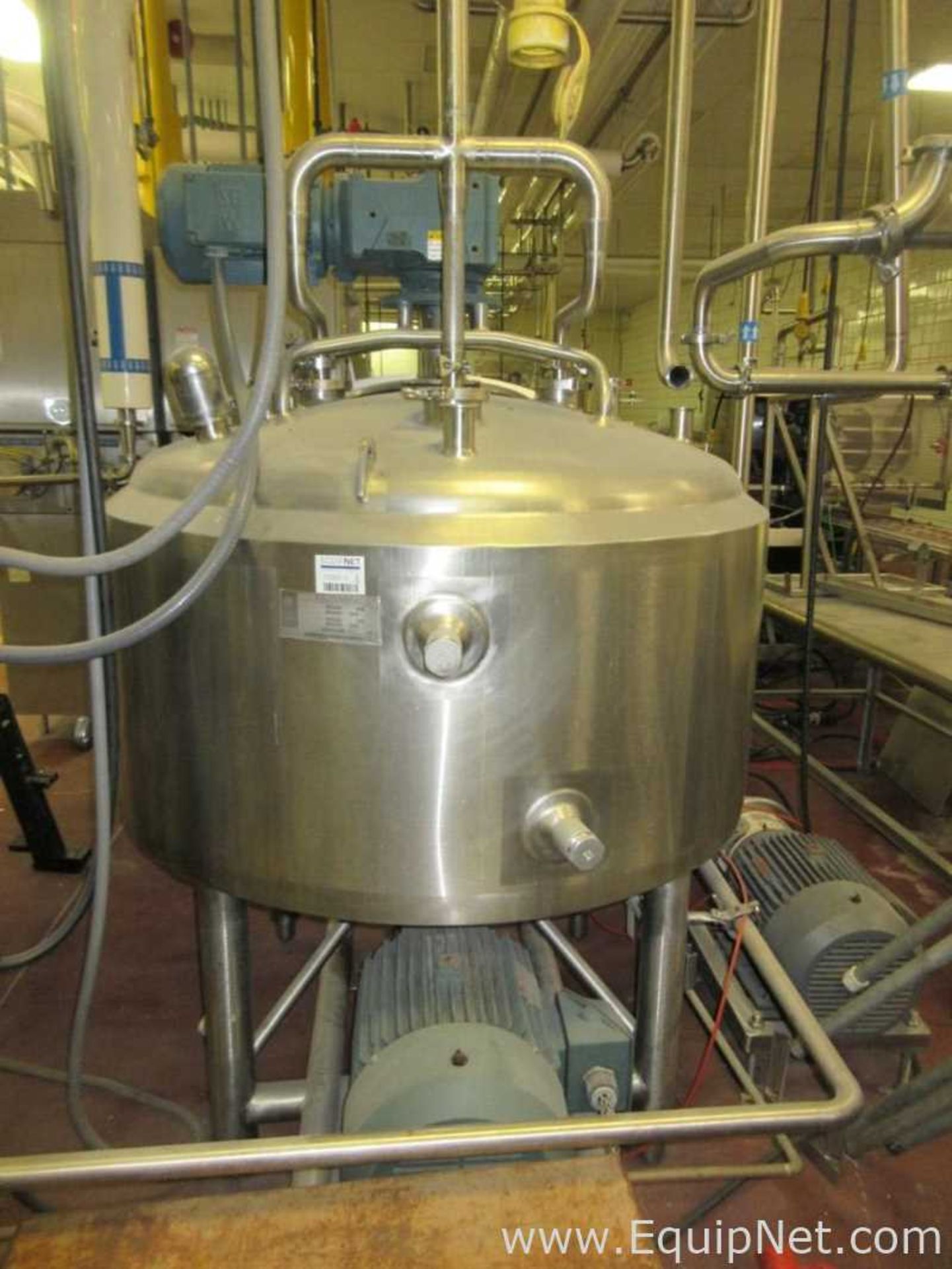 APV Crepaco Stainless Steel Liquiverter With Pump