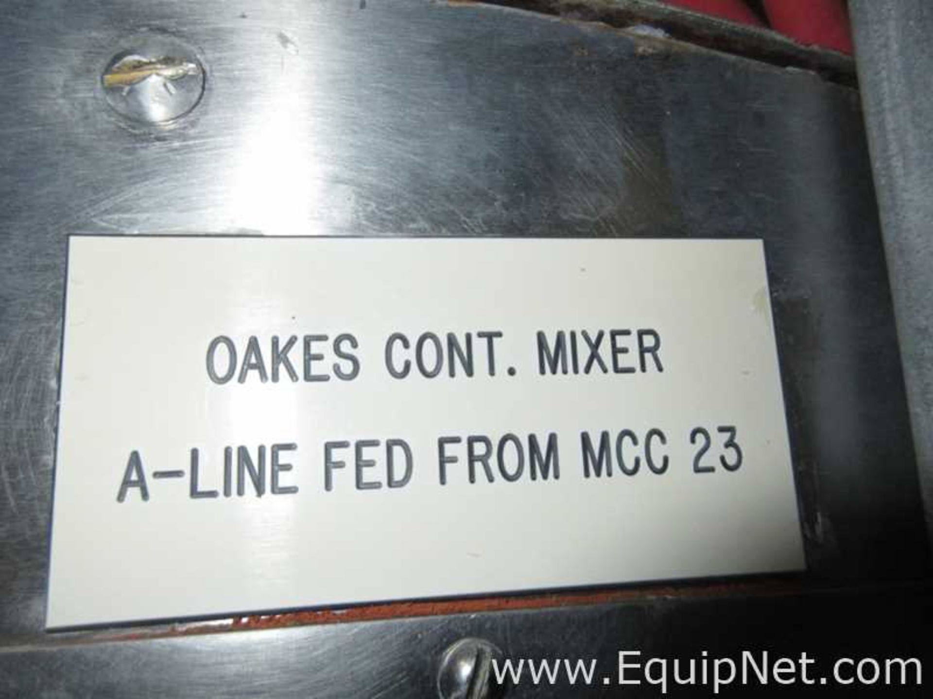 Oakes Continuous Automatic Mixer 14MC20HA With Waukesha Positive Displacement Pump - Image 2 of 12