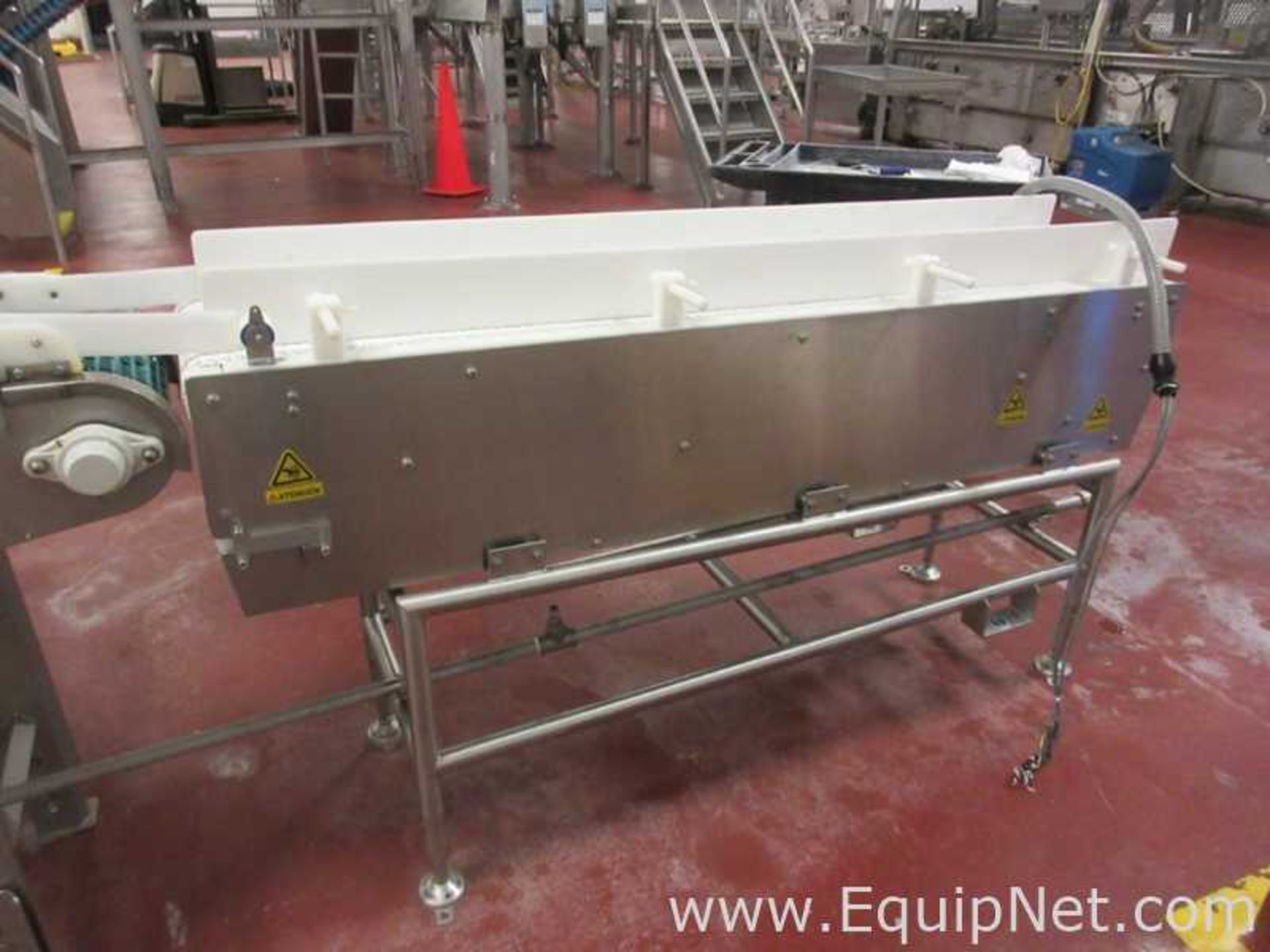 Belt Conveyor in Stainless Steall 13in W x 68in L x 45in H - Image 3 of 3