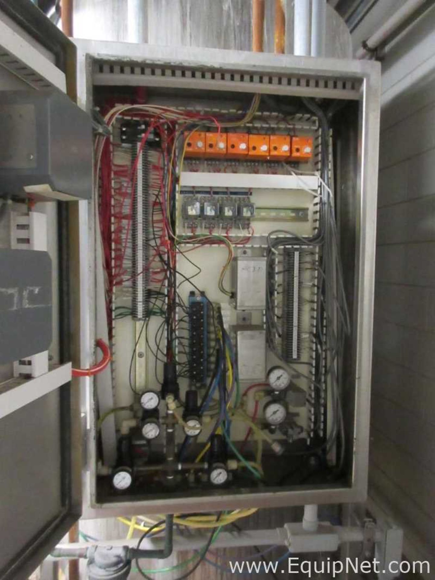 CIP System With Three Tanks, Diaphragm Pumps, Instrumentation And Control Panel - Image 8 of 17