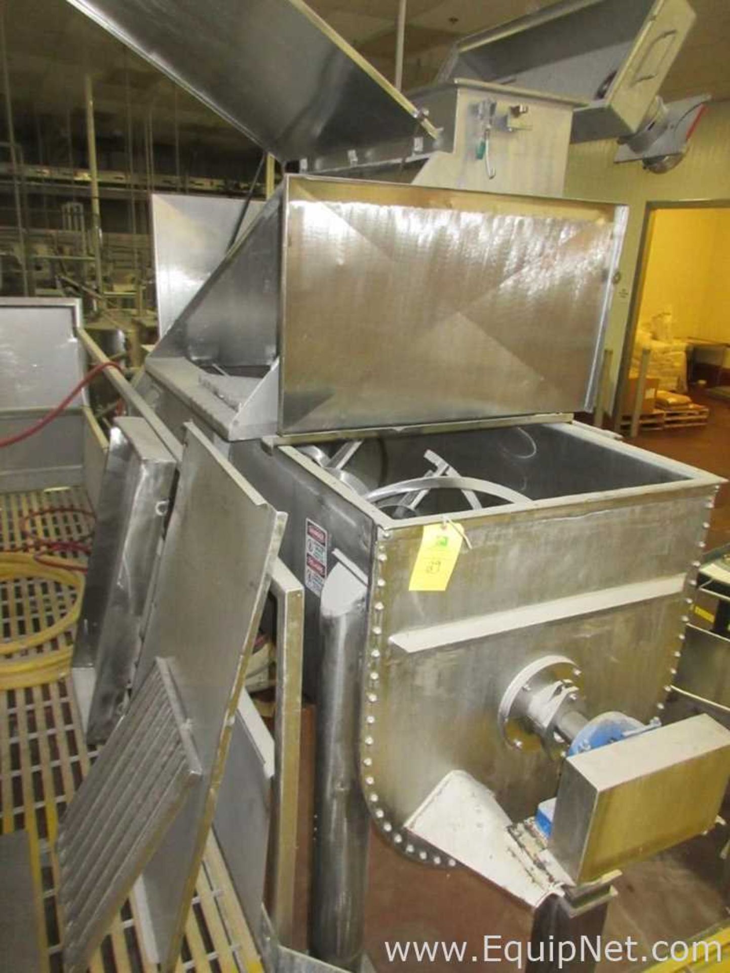 Approximately 100 Cu. Ft. Stainless Steel Ribbon Blender - Image 8 of 15
