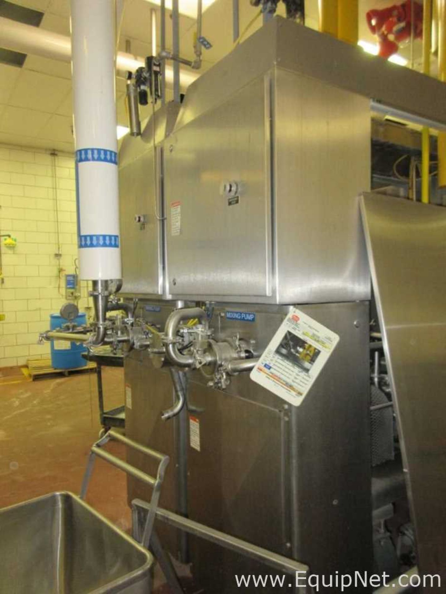 Lot Of Two APV Crepaco Ice Cream Process Freezers - Image 2 of 22