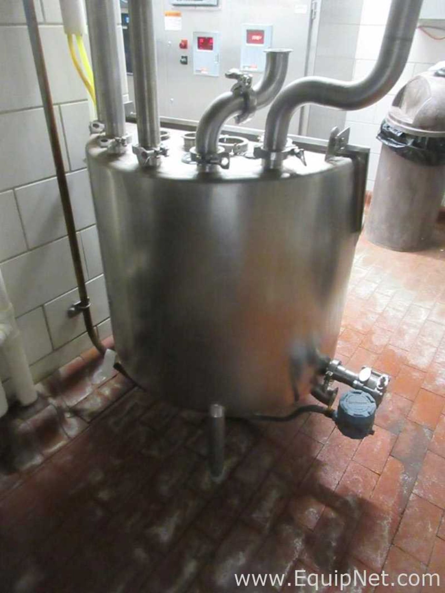 Approx. 100 Gallon Stainless Steel Tank With Top Cover - Image 3 of 6