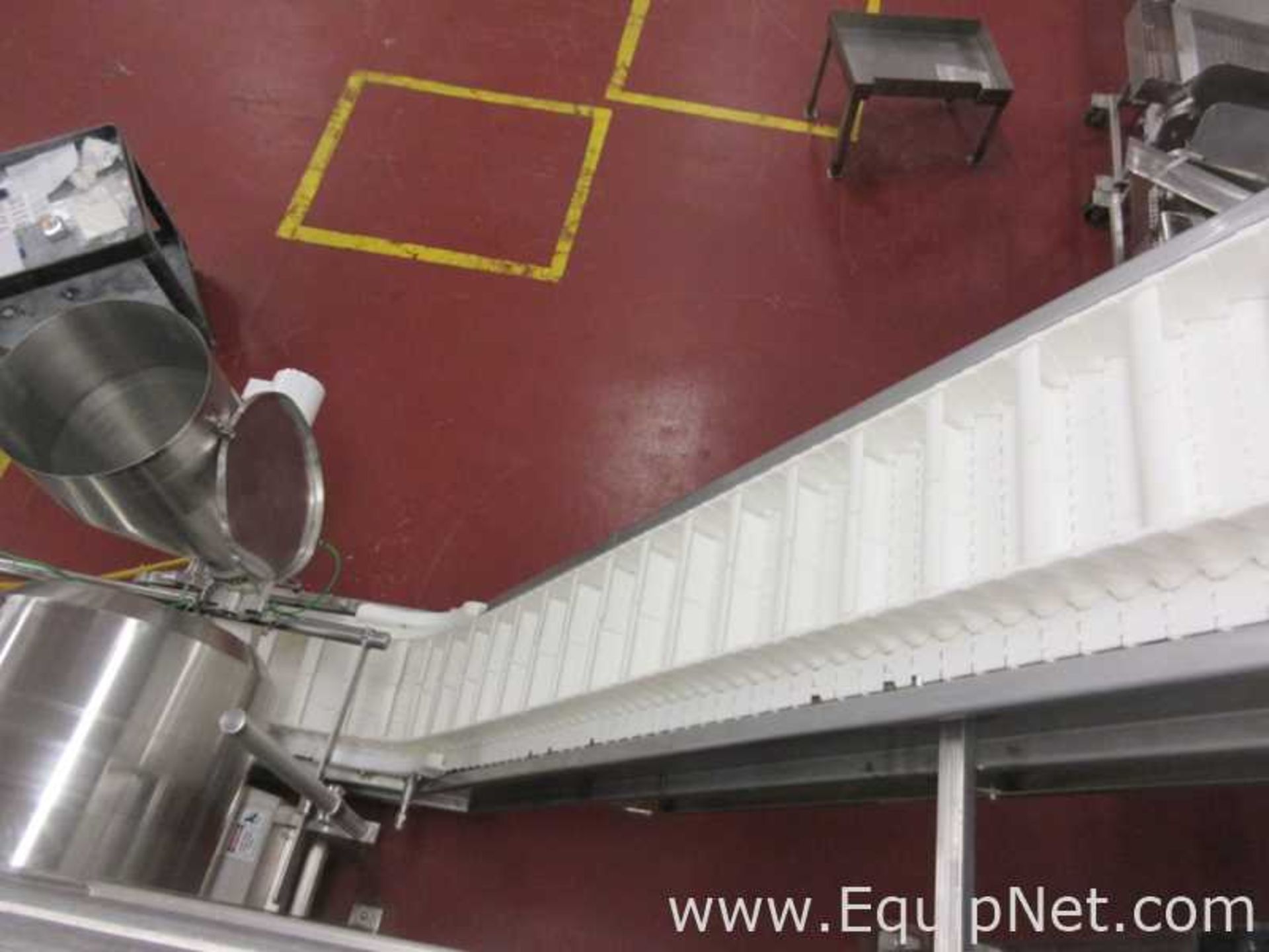 Incline Z Style Food Grade Conveyor Approx. 20 Foot High - Image 6 of 9