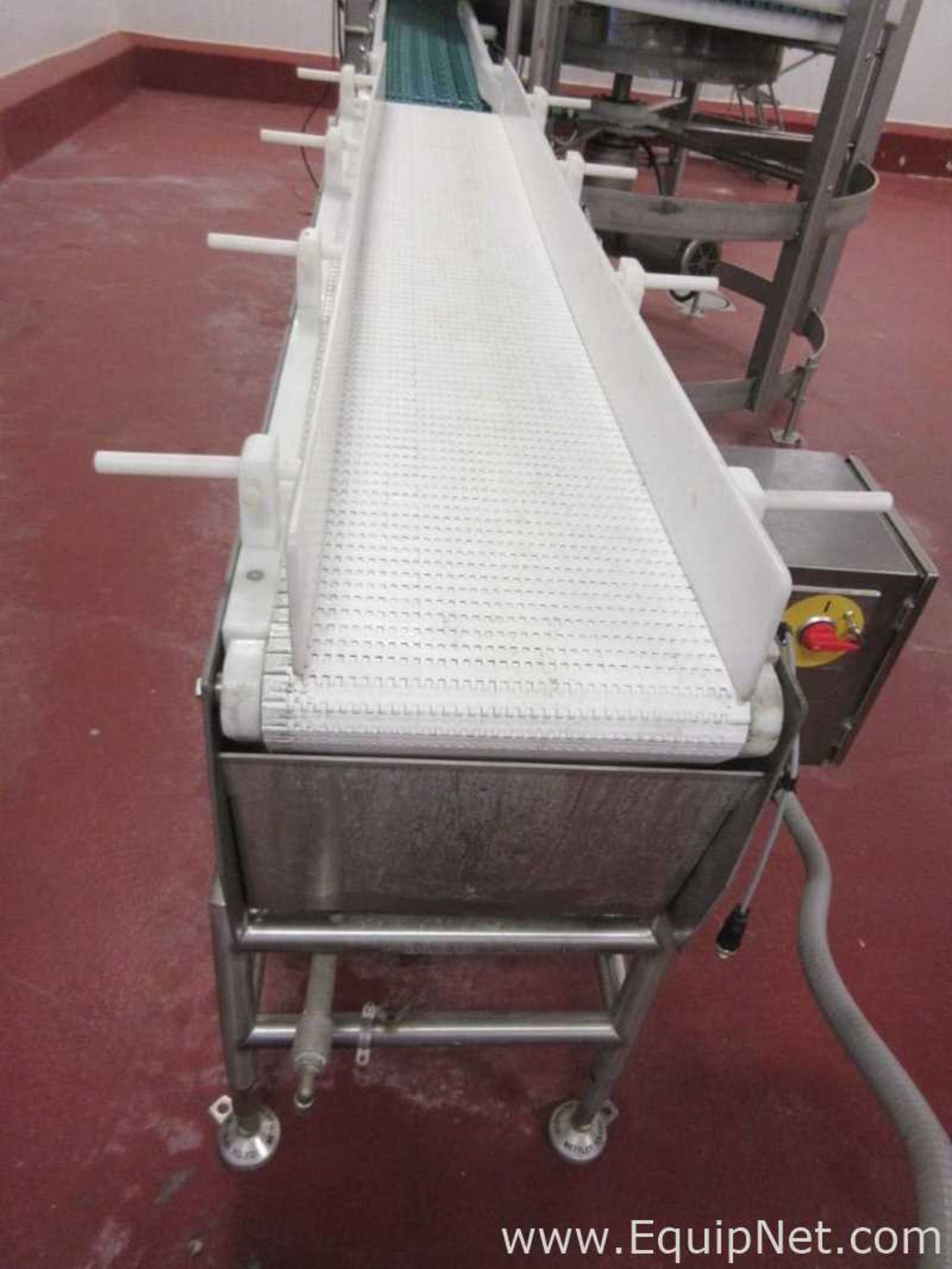 Belt Conveyor in Stainless Steall 13in W x 68in L x 45in H - Image 2 of 3