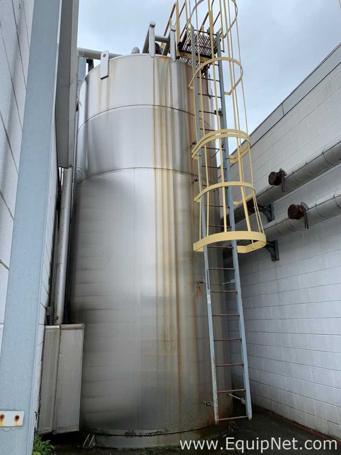 APV Crepaco 6000 Gallo Stainless Steel Silo