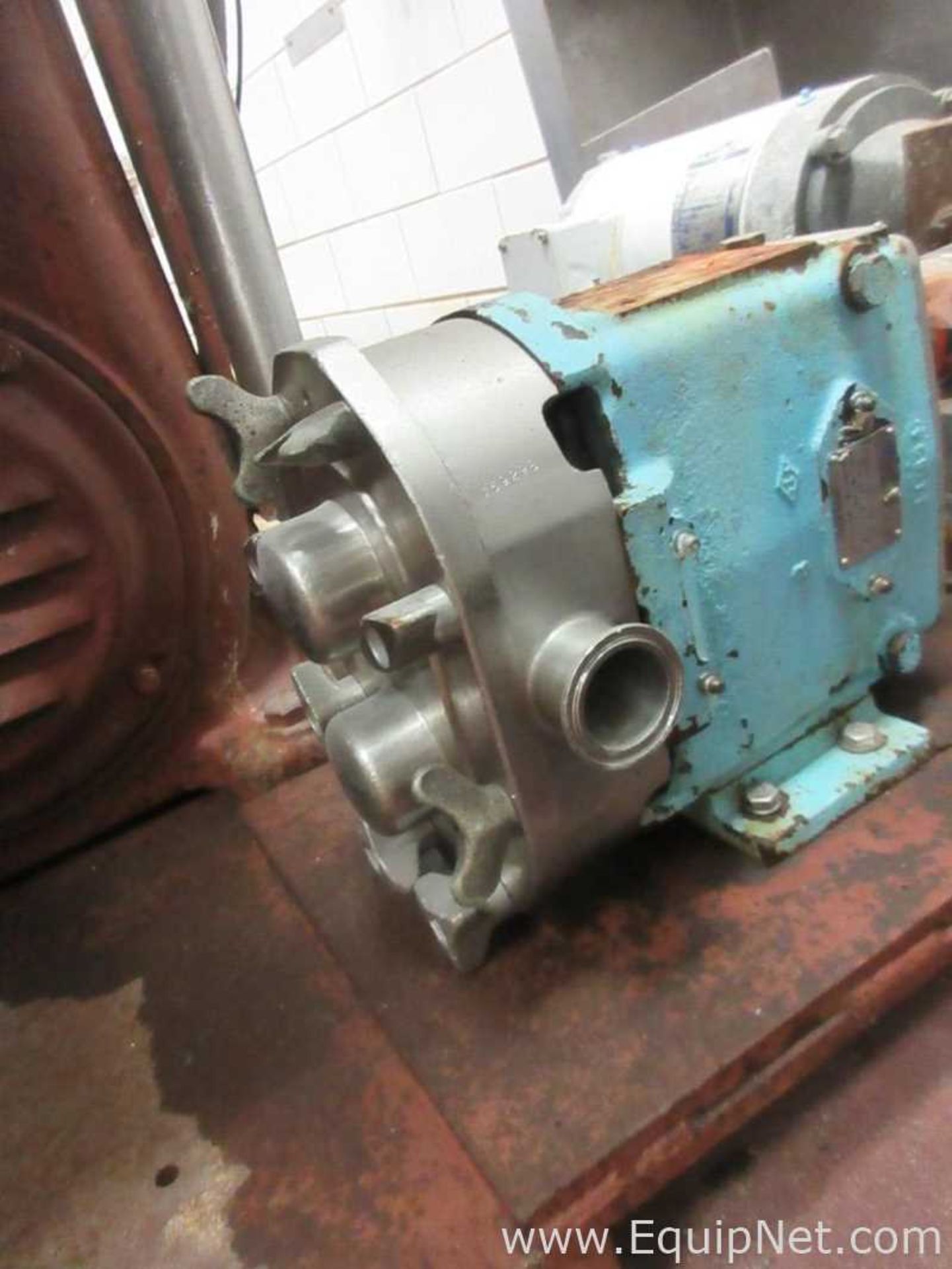 Whipper And Waukesha Positive Displacement Pump - Image 7 of 12