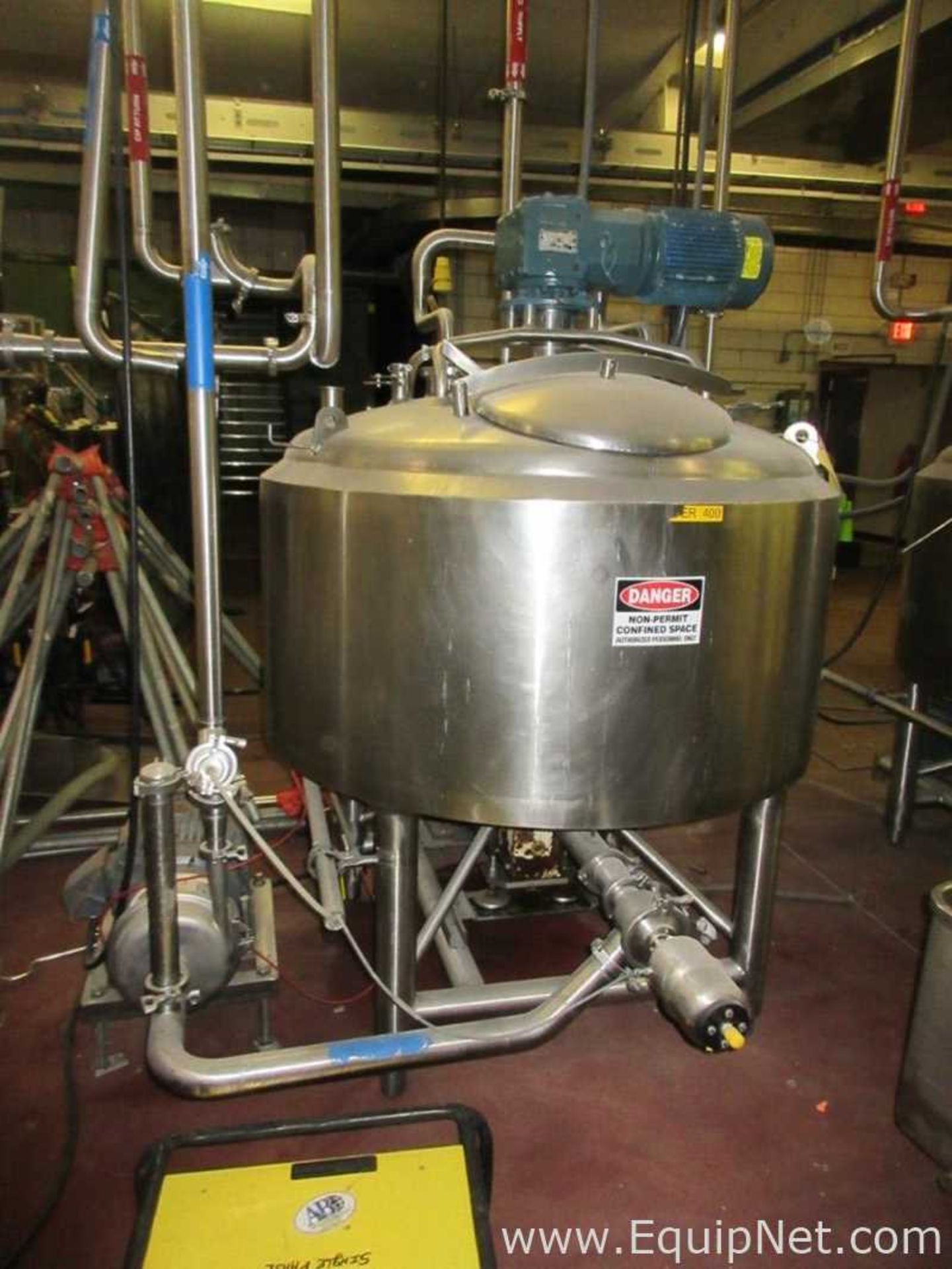 APV Crepaco Stainless Steel Liquiverter With Pump - Image 2 of 18