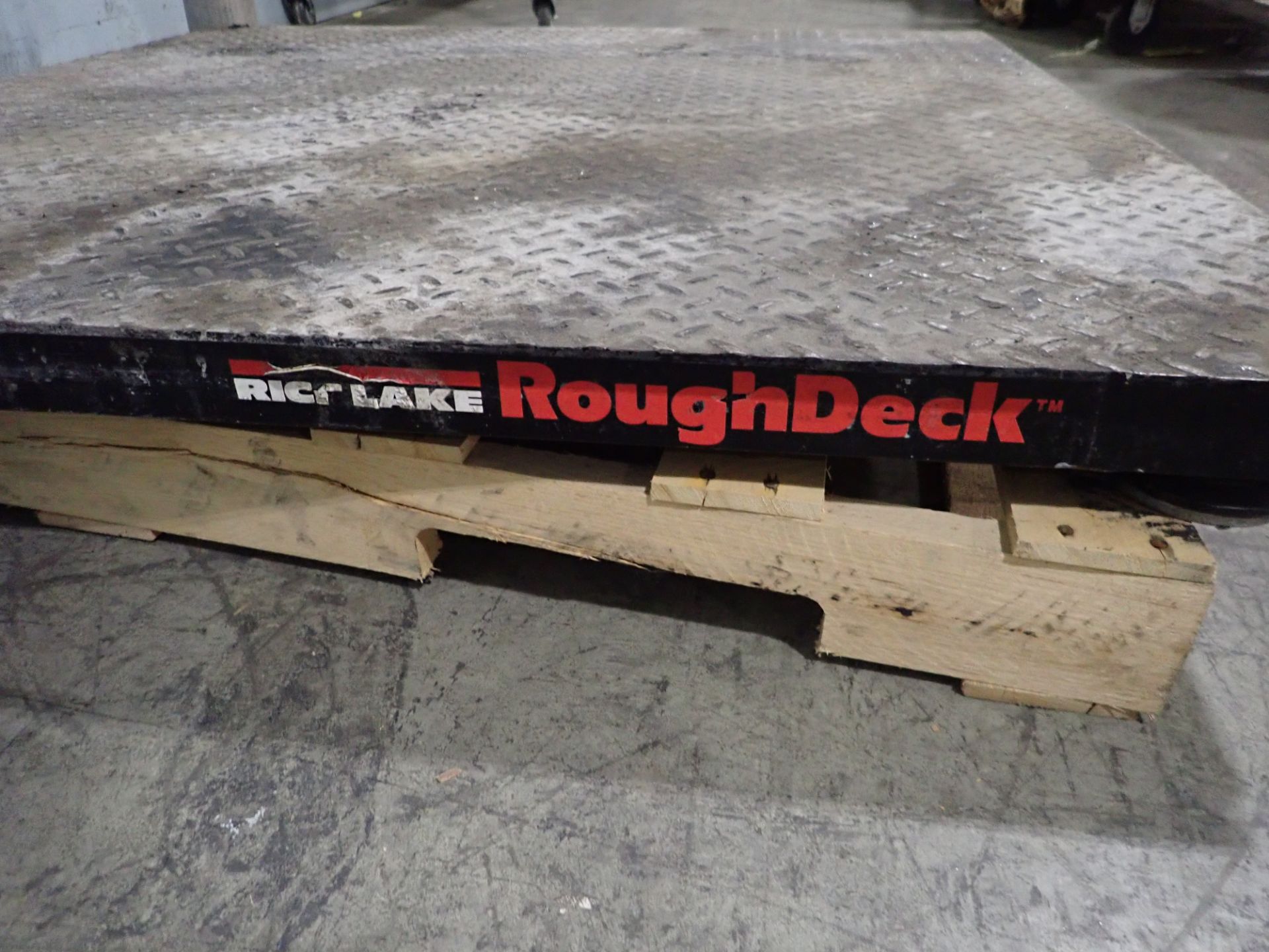 Rice Lake Rough Deck Floor Scale with 320IS Plus Weight Indicator - Image 3 of 6
