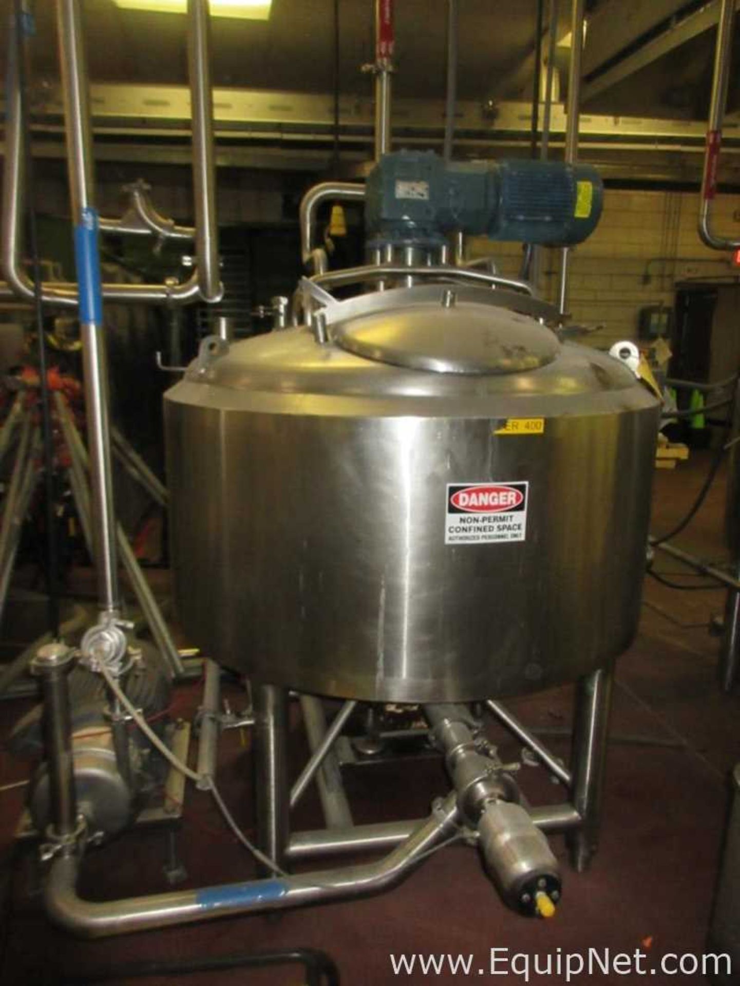 APV Crepaco Stainless Steel Liquiverter With Pump - Image 3 of 18