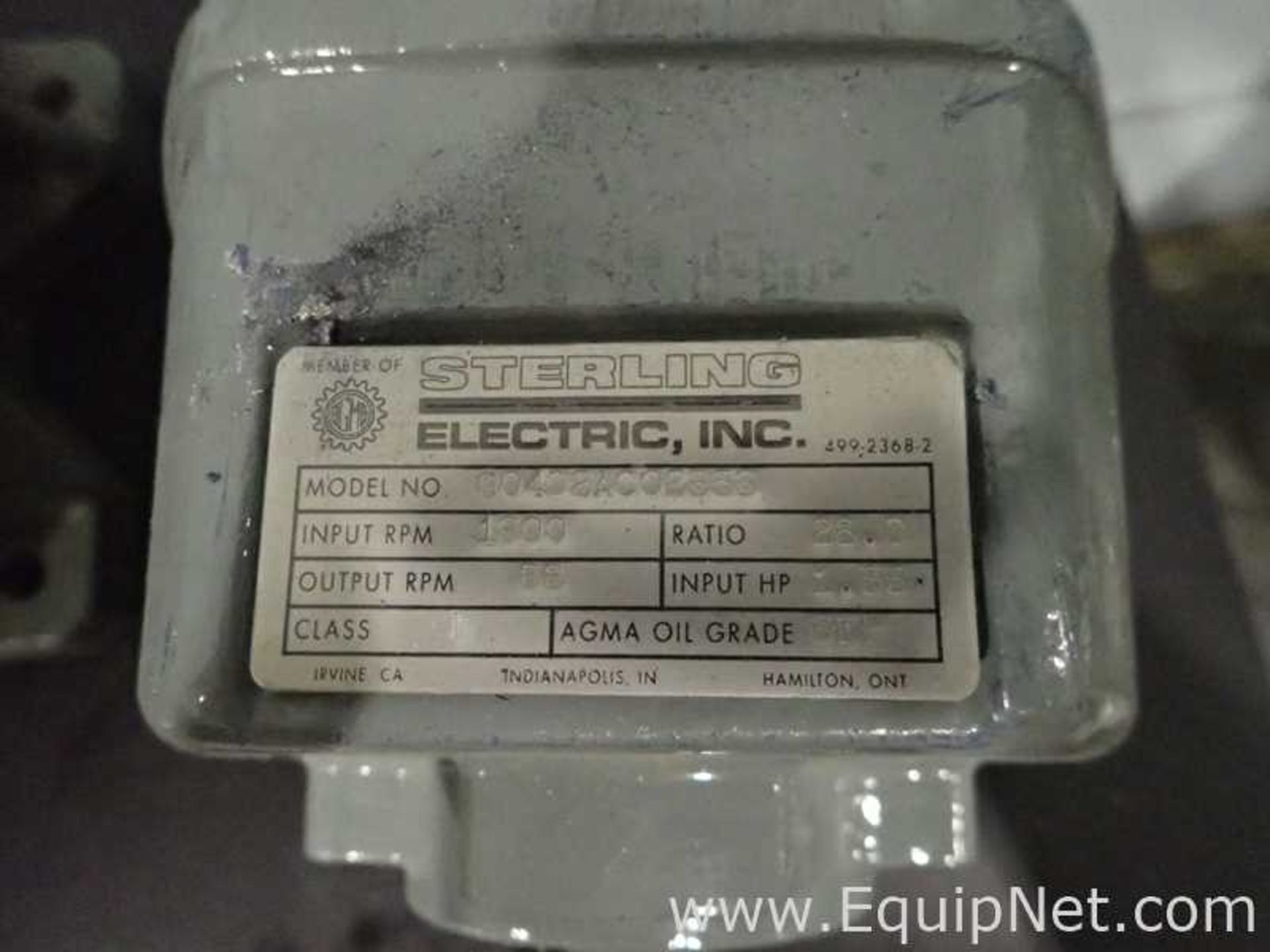EQUIPNET LISTING #793447; REMOVAL COST: $25; DESCRIPTION: Lot of 6 Various Gear BoxesLot - Image 9 of 13
