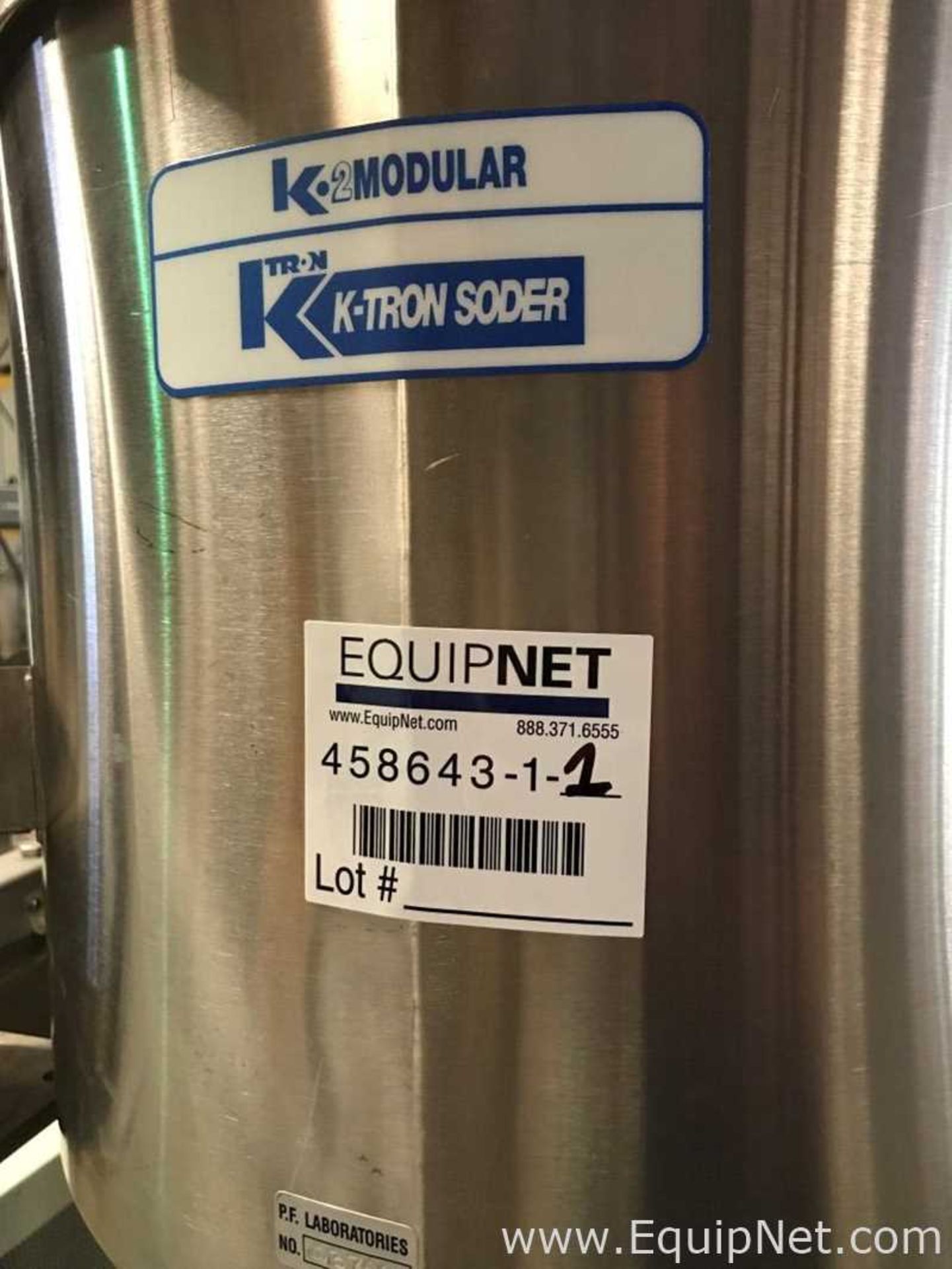 EQUIPNET LISTING #458643; REMOVAL COST: $40; MODEL: K2Modular; DESCRIPTION: K-Tron Soder K2Modular - Image 5 of 15