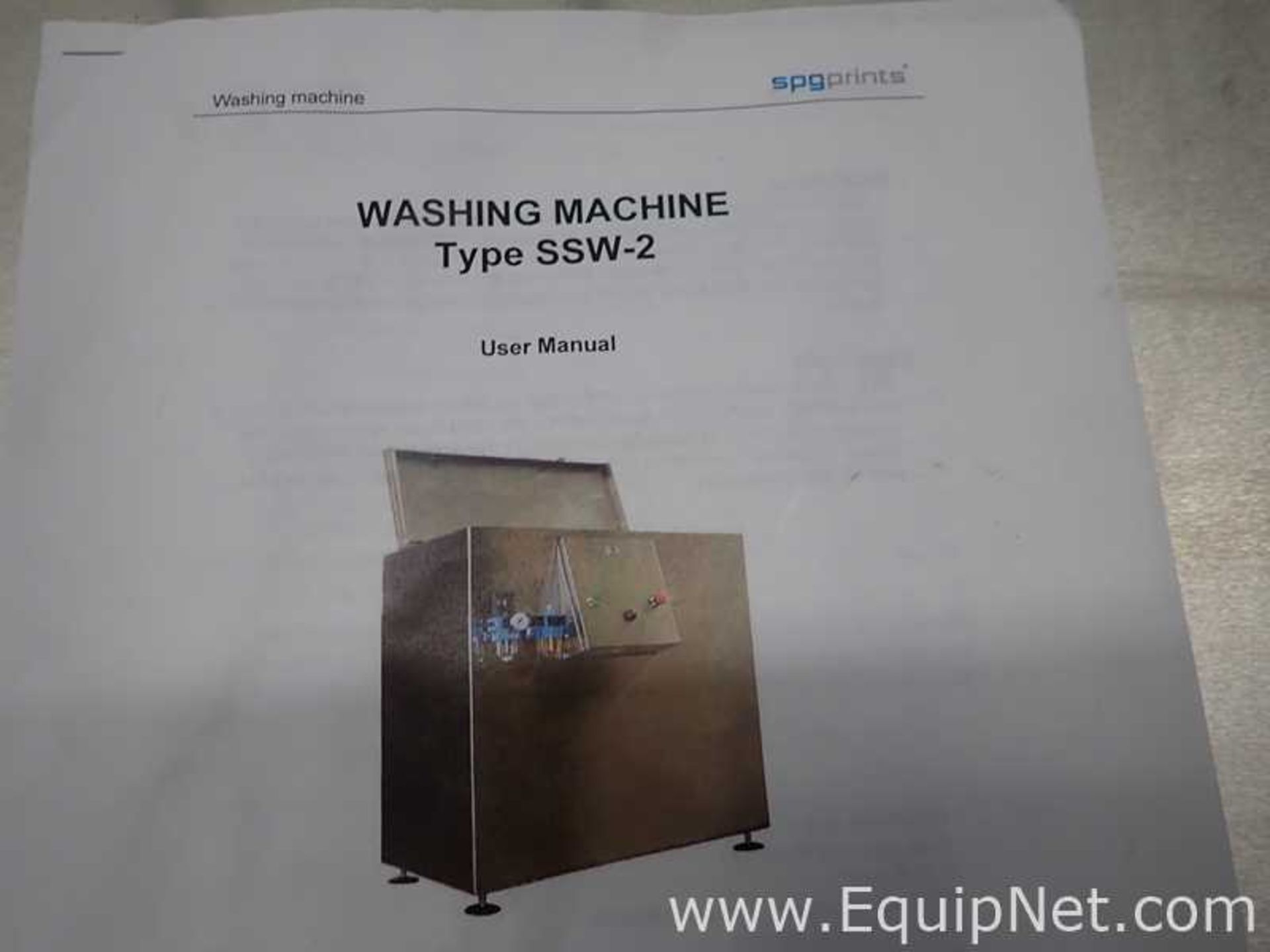 EQUIPNET LISTING #735925; REMOVAL COST: $40; DESCRIPTION: SPG Prints Type SSW-2 Screen/Squeegee - Image 17 of 17