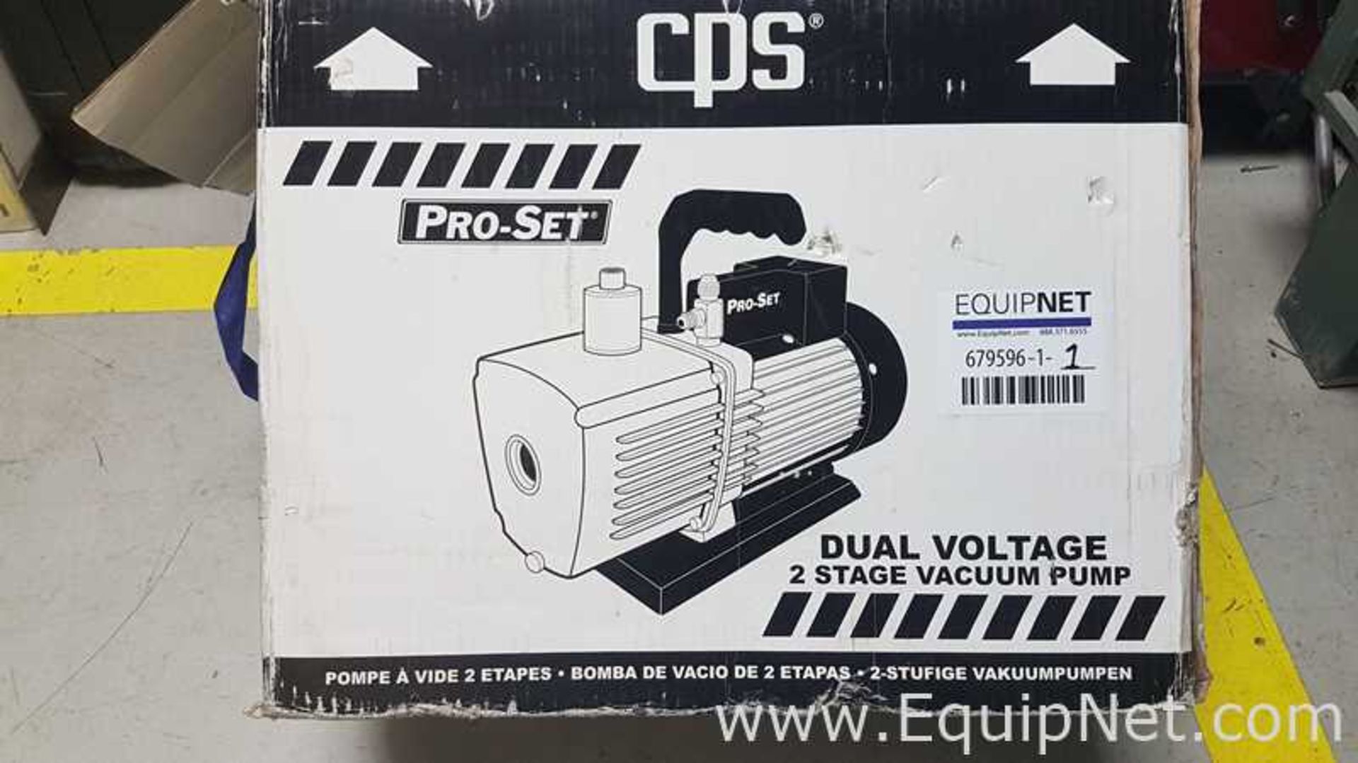 EQUIPNET LISTING #834833; REMOVAL COST: $10; MODEL: VP8D; DESCRIPTION: CPS VP8D Two Stage Vacuum - Image 4 of 4