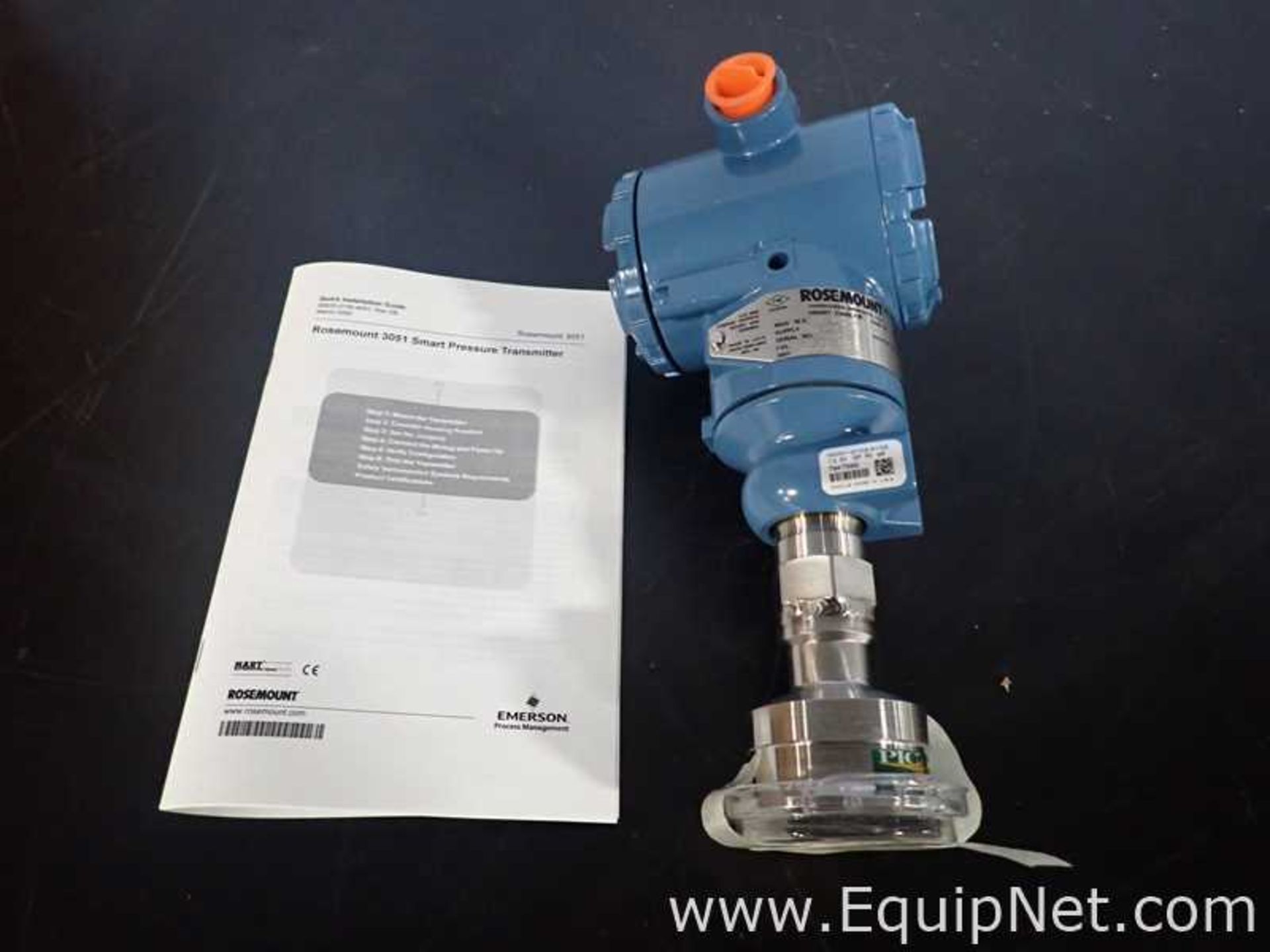 EQUIPNET LISTING #827046; REMOVAL COST: $20; MODEL: 3051; DESCRIPTION: Rosemount 3051 Smart Pressure