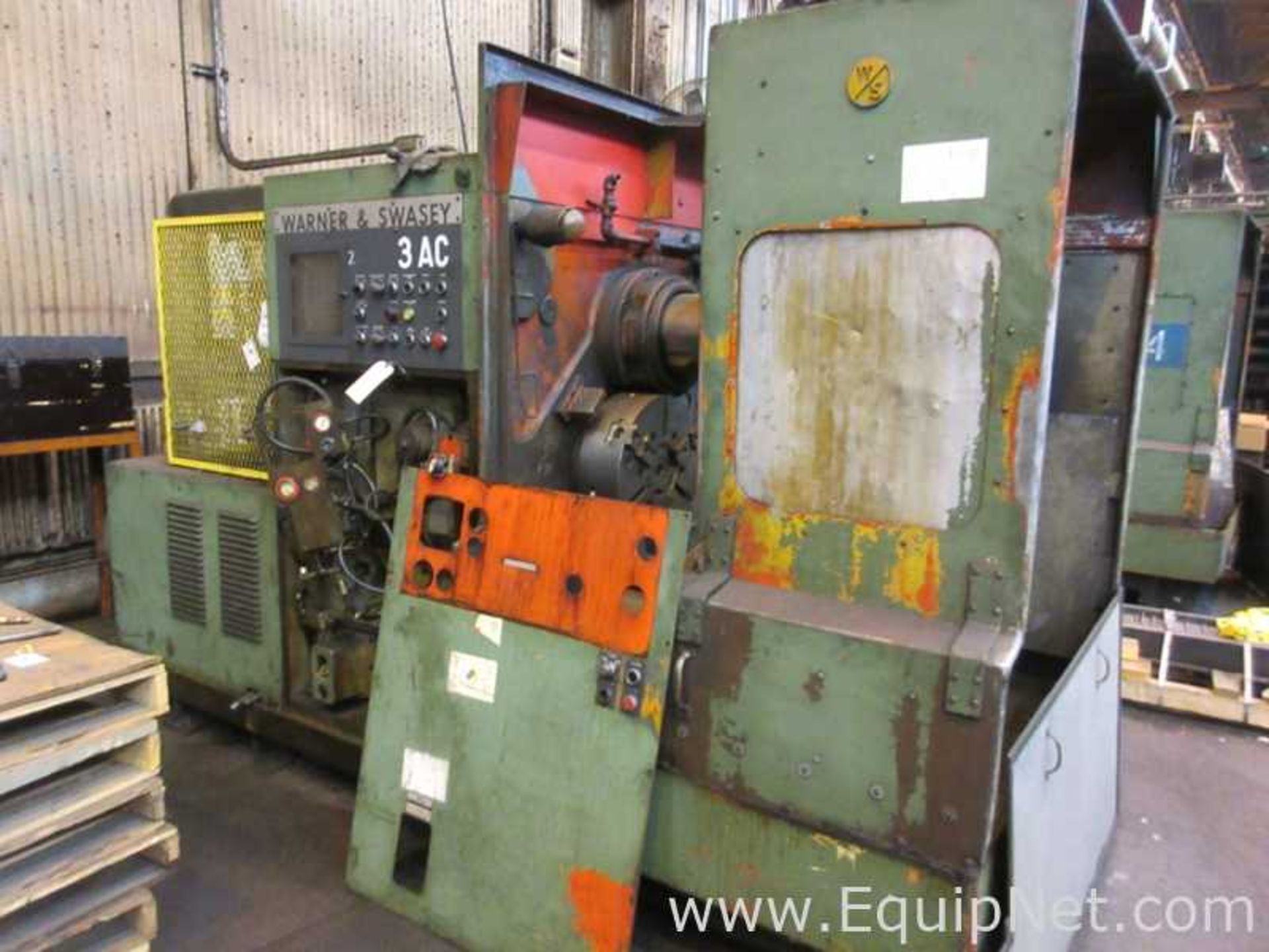 EQUIPNET LISTING #776062; REMOVAL COST: TBD; MODEL: 3AC Autochucking Machine; DESCRIPTION: Warner