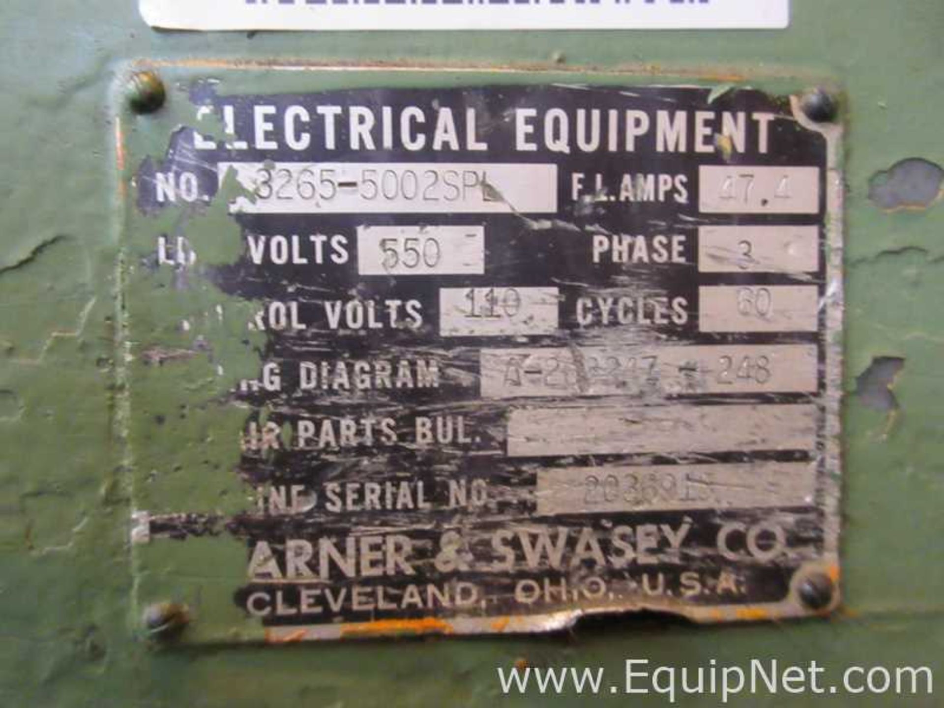 EQUIPNET LISTING #776060; REMOVAL COST: TBD; MODEL: 3AC Autochucking Machine; DESCRIPTION: - Image 4 of 8