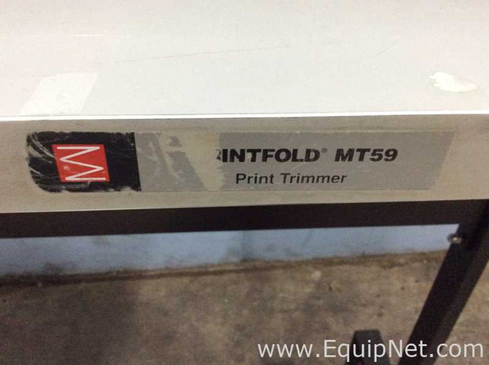 EQUIPNET LISTING #826394; REMOVAL COST: $20; MODEL: MT59; DESCRIPTION: Printfold MT59 Print Trimmer - Image 3 of 6