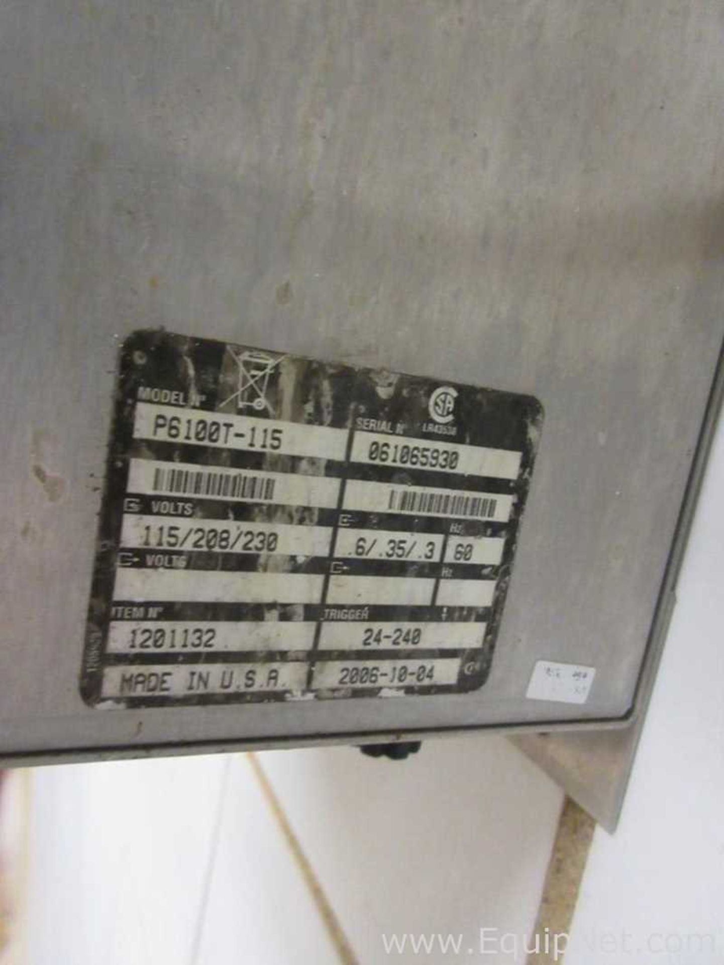 EQUIPNET LISTING #775980; REMOVAL COST: $15,754.00; DESCRIPTION: CIP System With Three Tanks, - Image 16 of 17