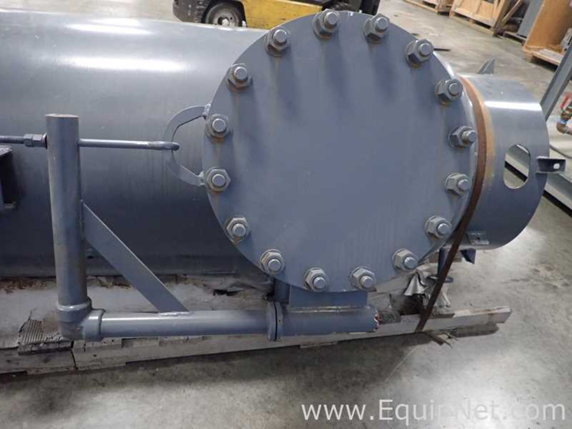 EQUIPNET LISTING #765750; REMOVAL COST: $40; DESCRIPTION: Steel Fab Carbon Steel Receiving Tank - Image 5 of 8