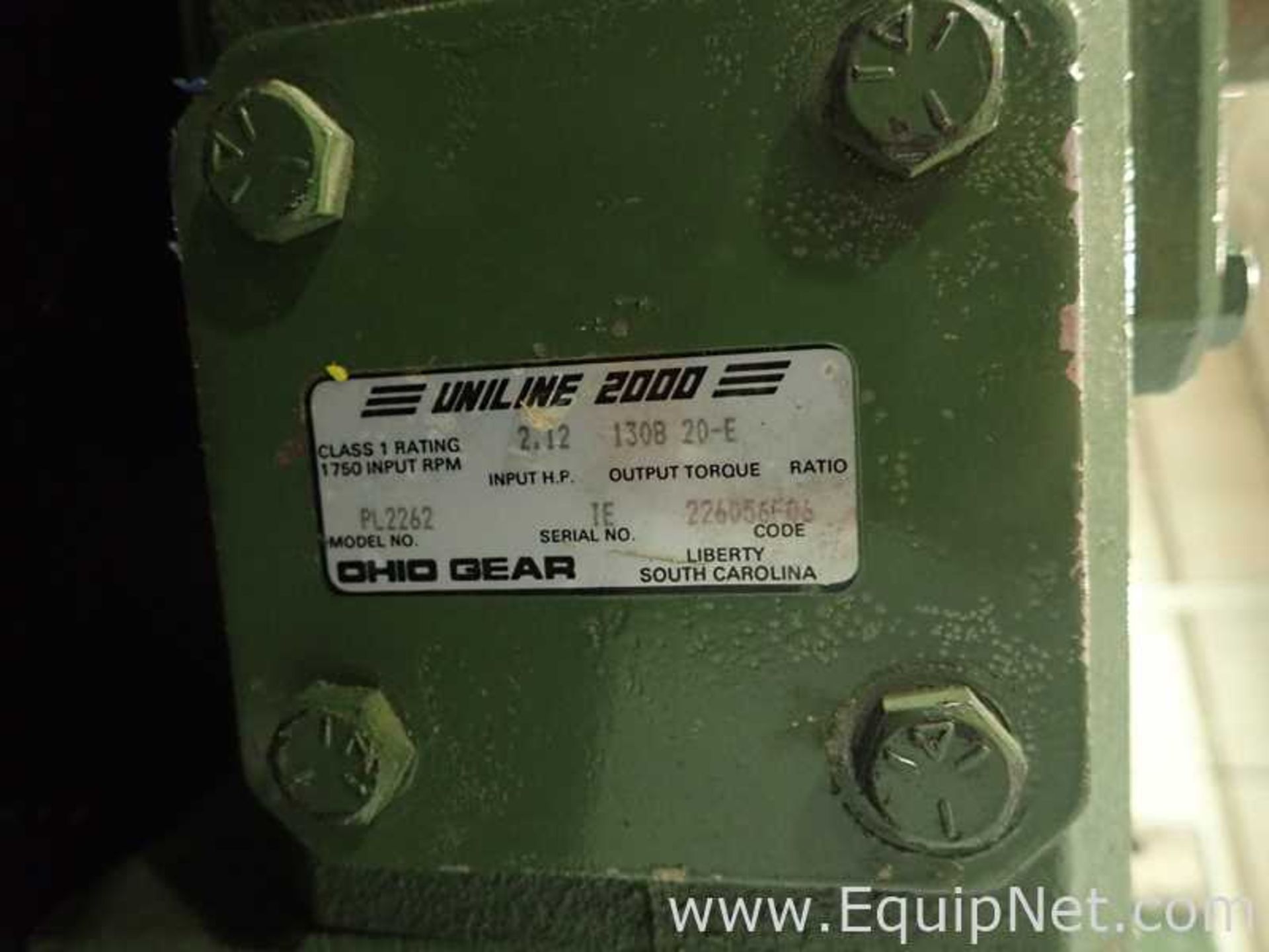 EQUIPNET LISTING #793447; REMOVAL COST: $25; DESCRIPTION: Lot of 6 Various Gear BoxesLot - Image 11 of 13