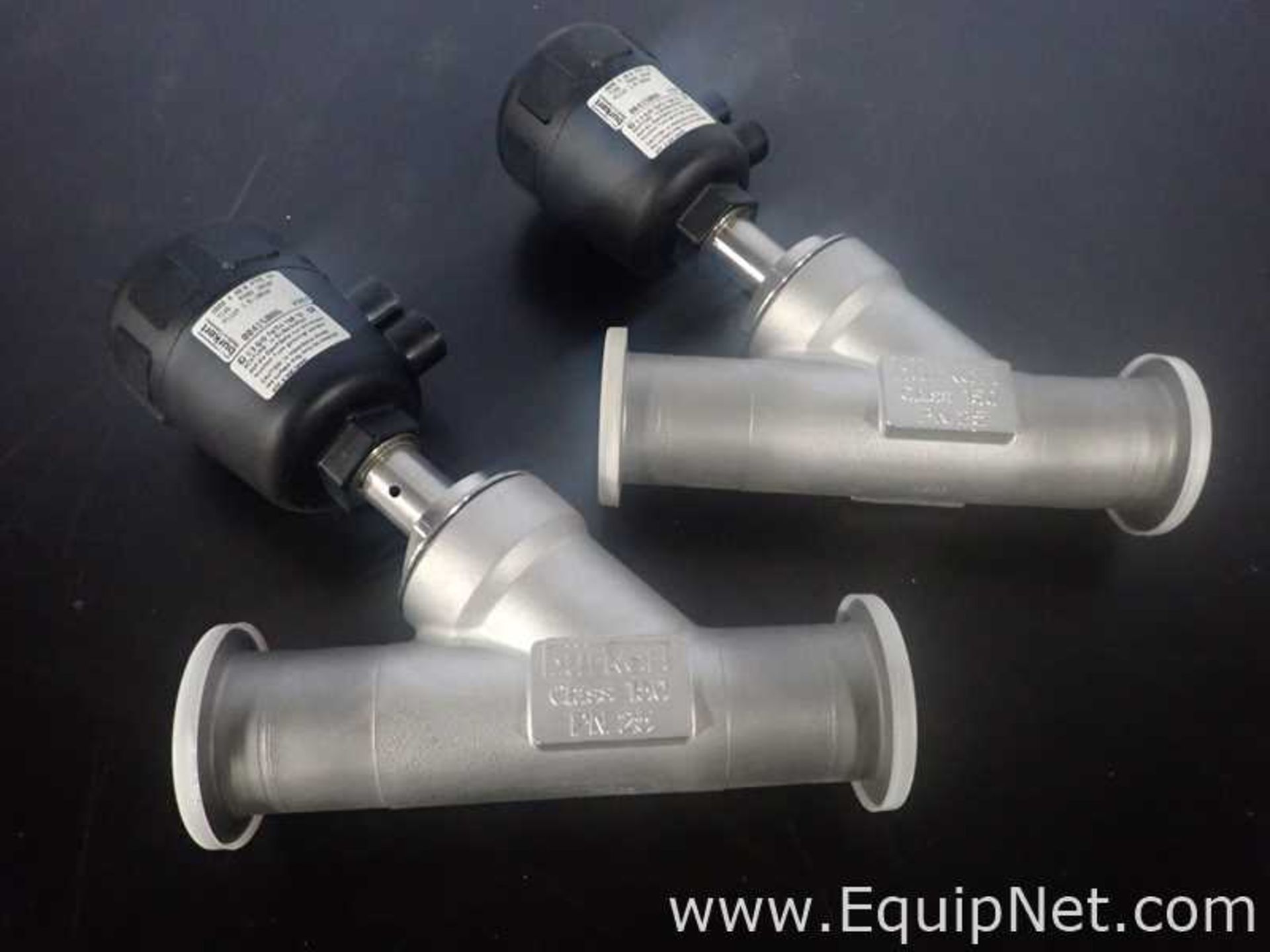 EQUIPNET LISTING #826706; REMOVAL COST: $20; MODEL: DN40; DESCRIPTION: Lot of 2 Burkert DN40 3/4 NPT