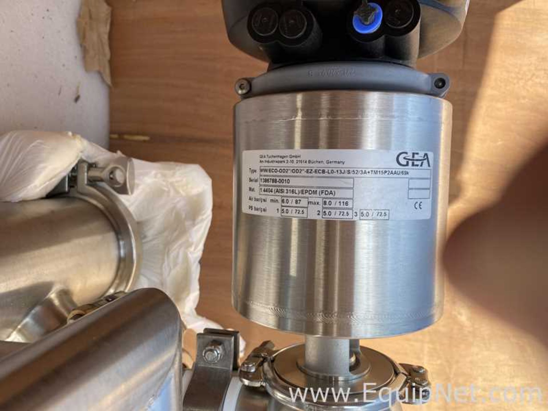 EQUIPNET LISTING #842520; REMOVAL COST: $60; DESCRIPTION: Gea Tuchenhagen CIP Valve Assembly with - Image 4 of 13