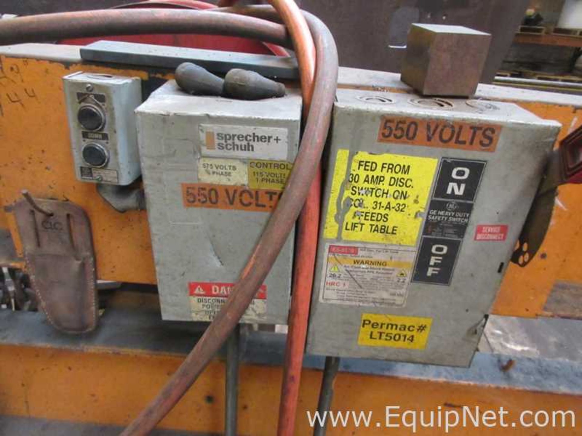 EQUIPNET LISTING #776087; REMOVAL COST: TBD; DESCRIPTION: Electric Material Lift~48" wide X 88" - Image 4 of 5