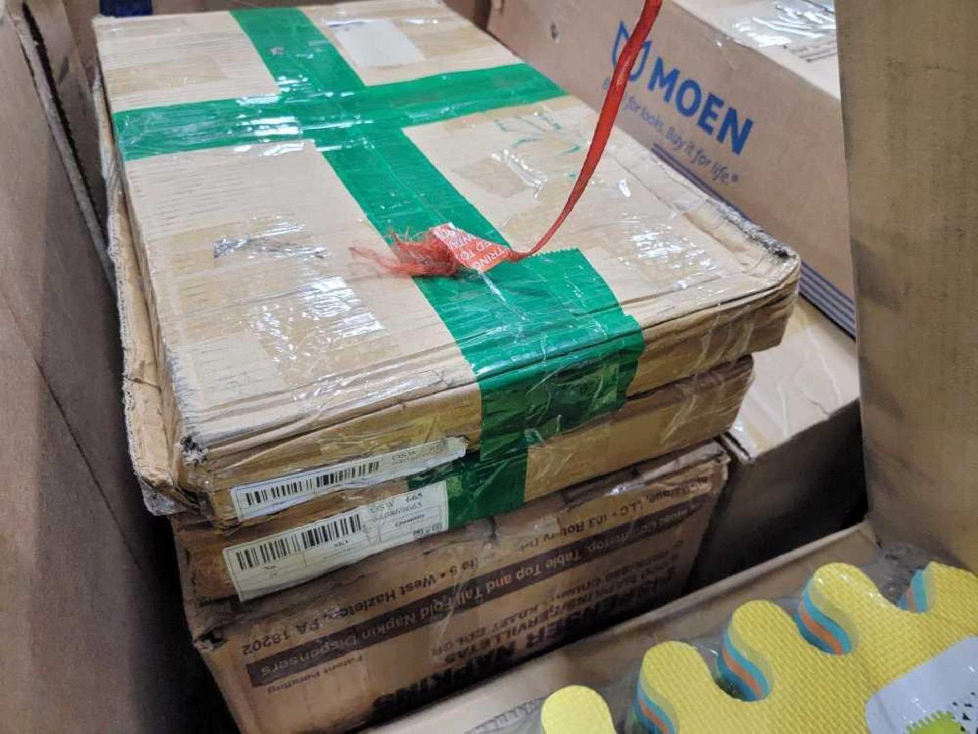 (2) Pallets of BestAir water pads, Multi-Function cutting machine, tissues, Patio heater, Moen suppl - Image 5 of 9