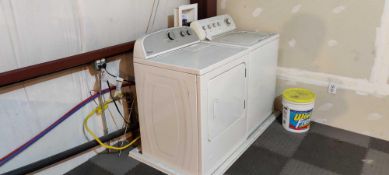 Whirlpool washer and gas dryer