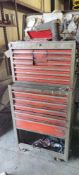 Craftsman ten drawer tool chest with tools