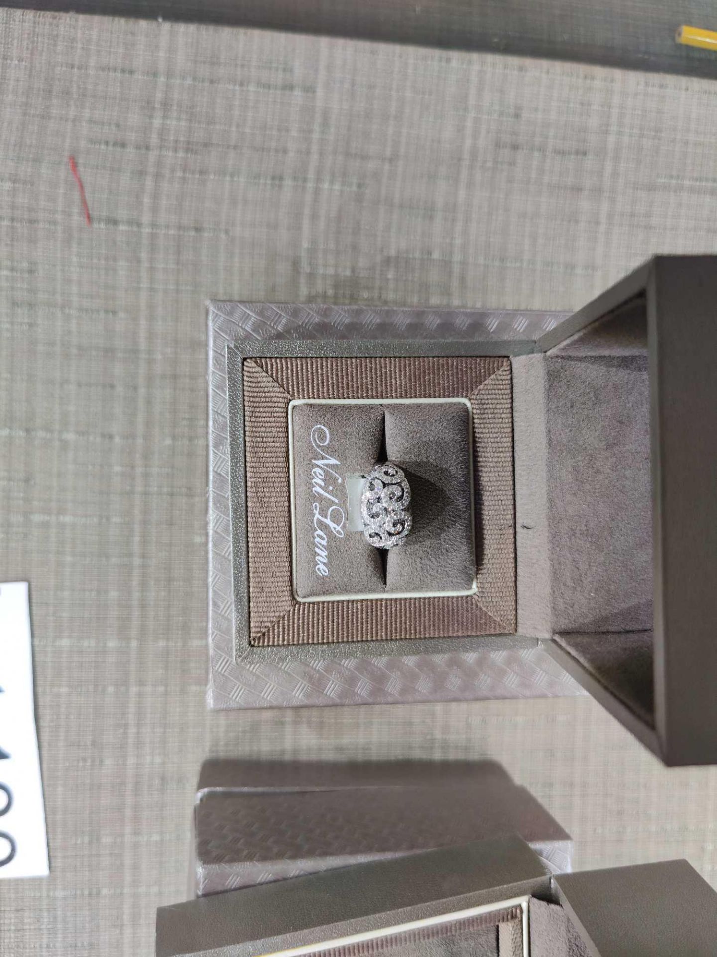 Sterling diamond jewelry - Image 3 of 5