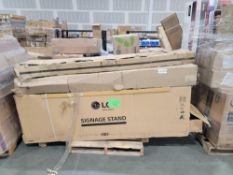 pallet LG signage stand, menu signs, furniture and more