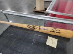 Stan Musial signed bat