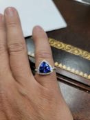 Tanzanite & Diamond Ring