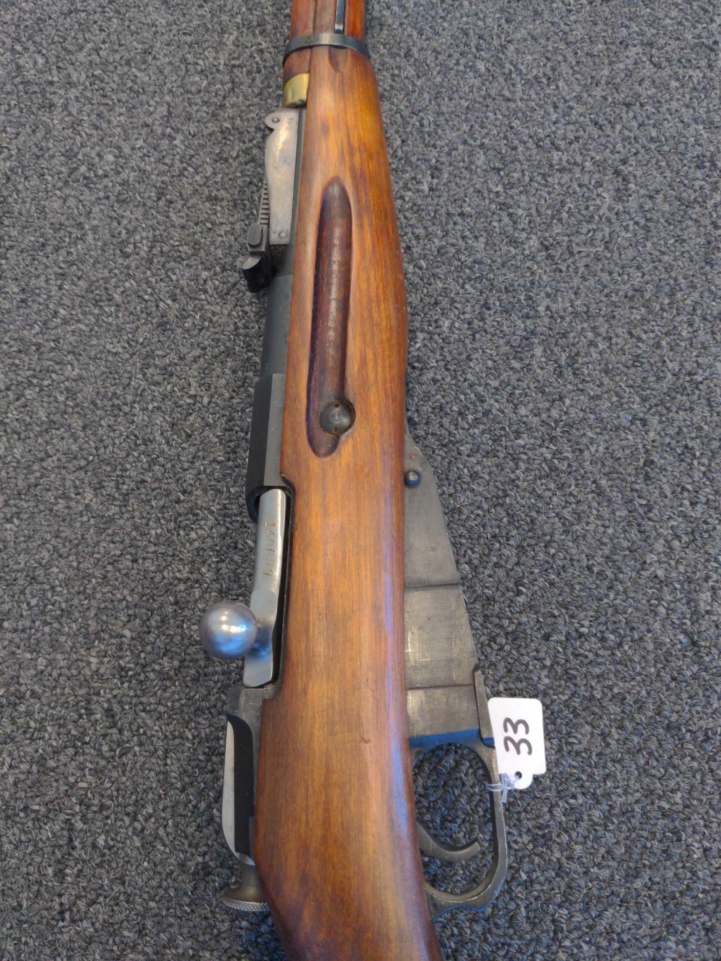 ITALIAN CARCONO BOLT ACTION N3781 7.35 - Image 13 of 16