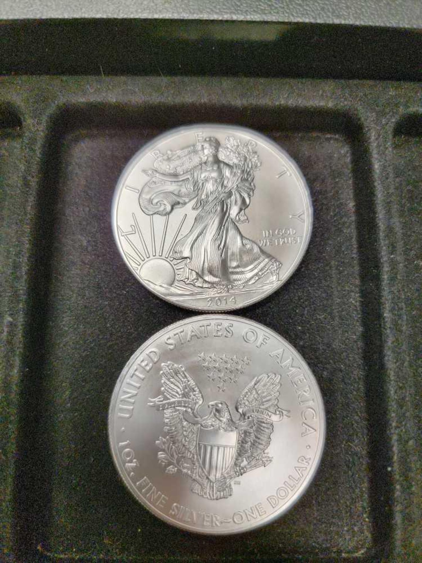 2014 Silver Eagles - Image 3 of 3