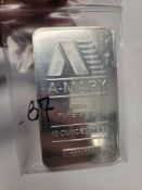 10oz Silver Bar