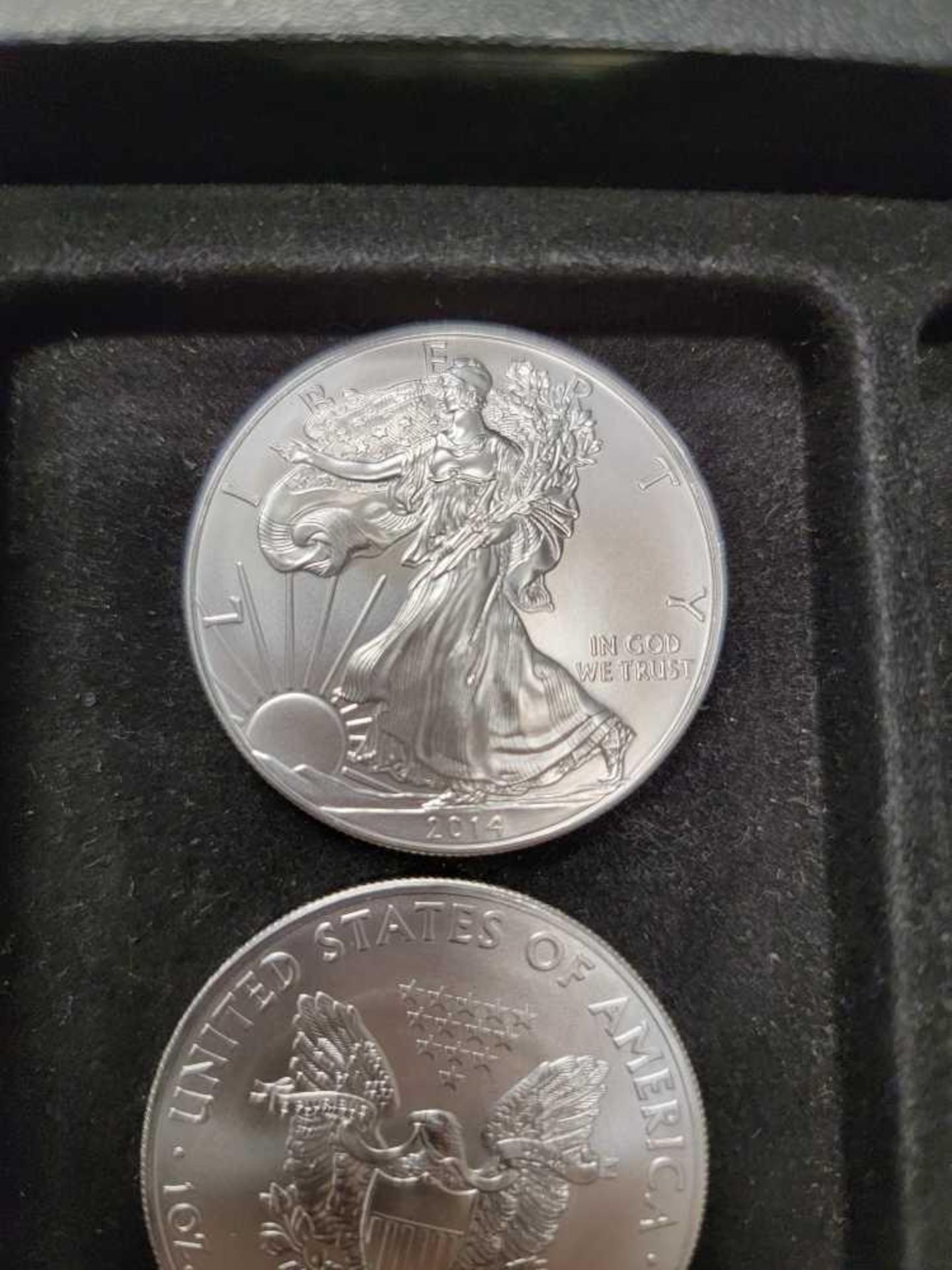 2016 Silver Eagles - Image 2 of 2