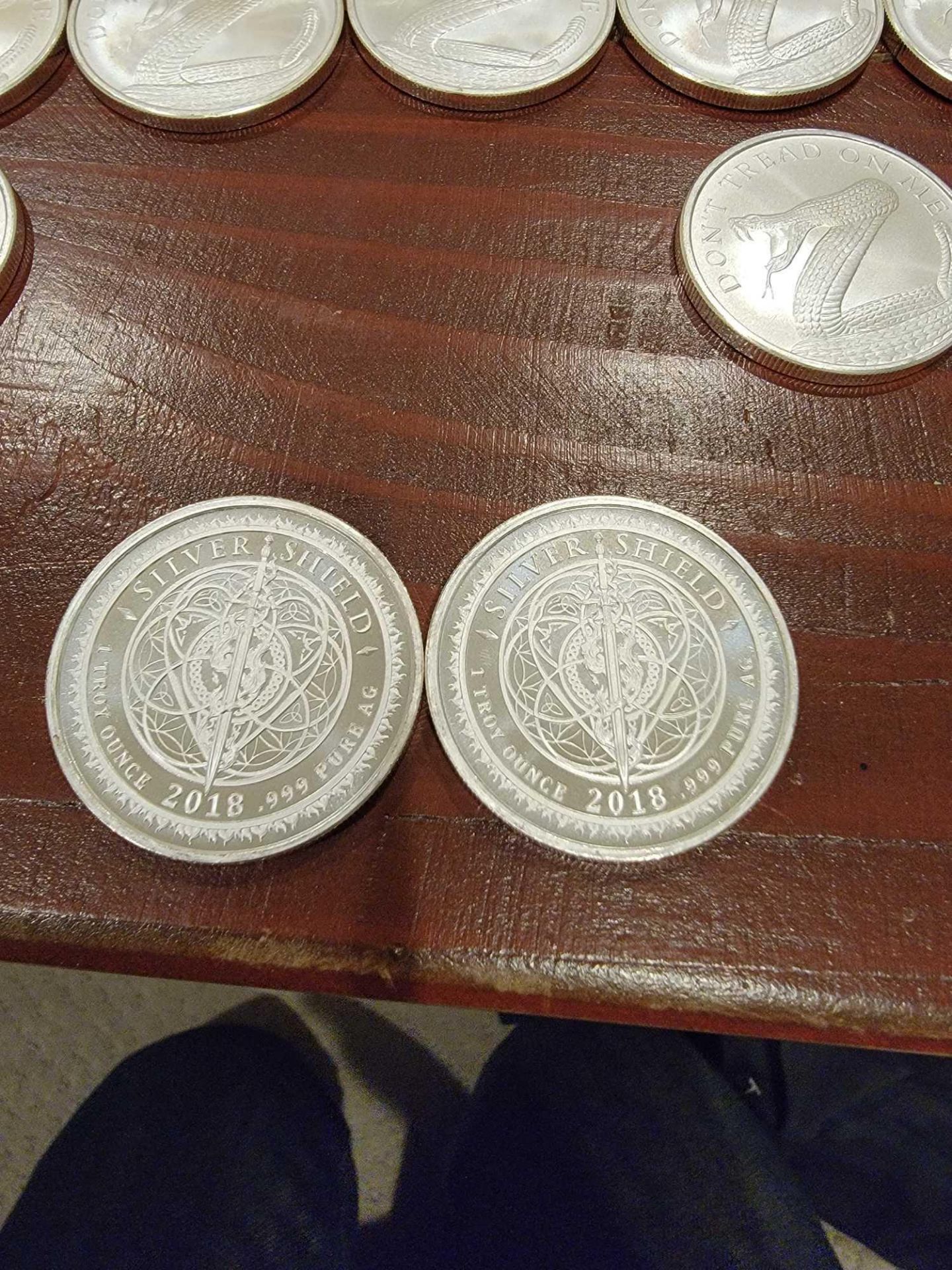 20 oz silver coins - Image 5 of 5