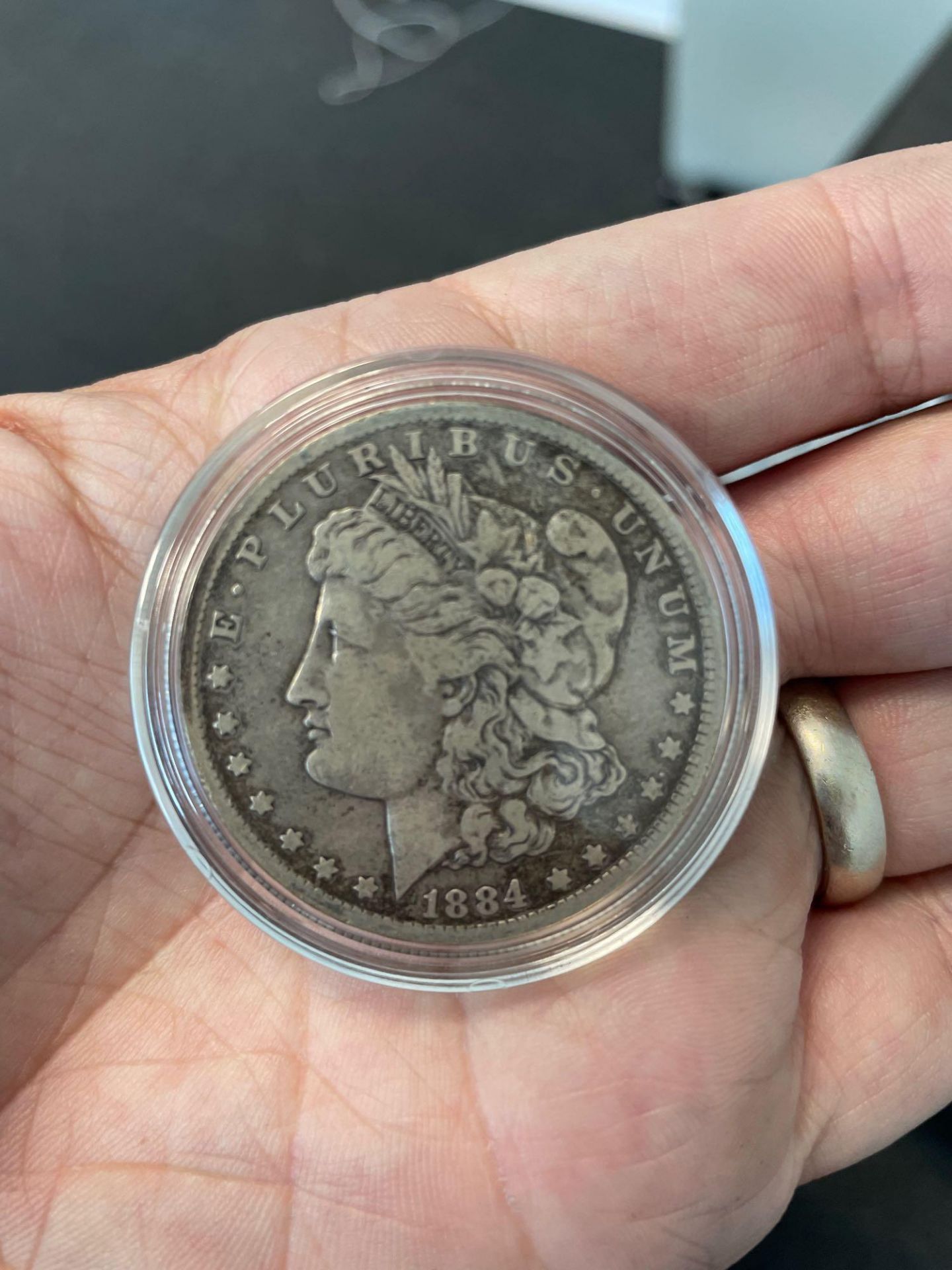 1884 Morgan Silver Dollar - Image 3 of 4