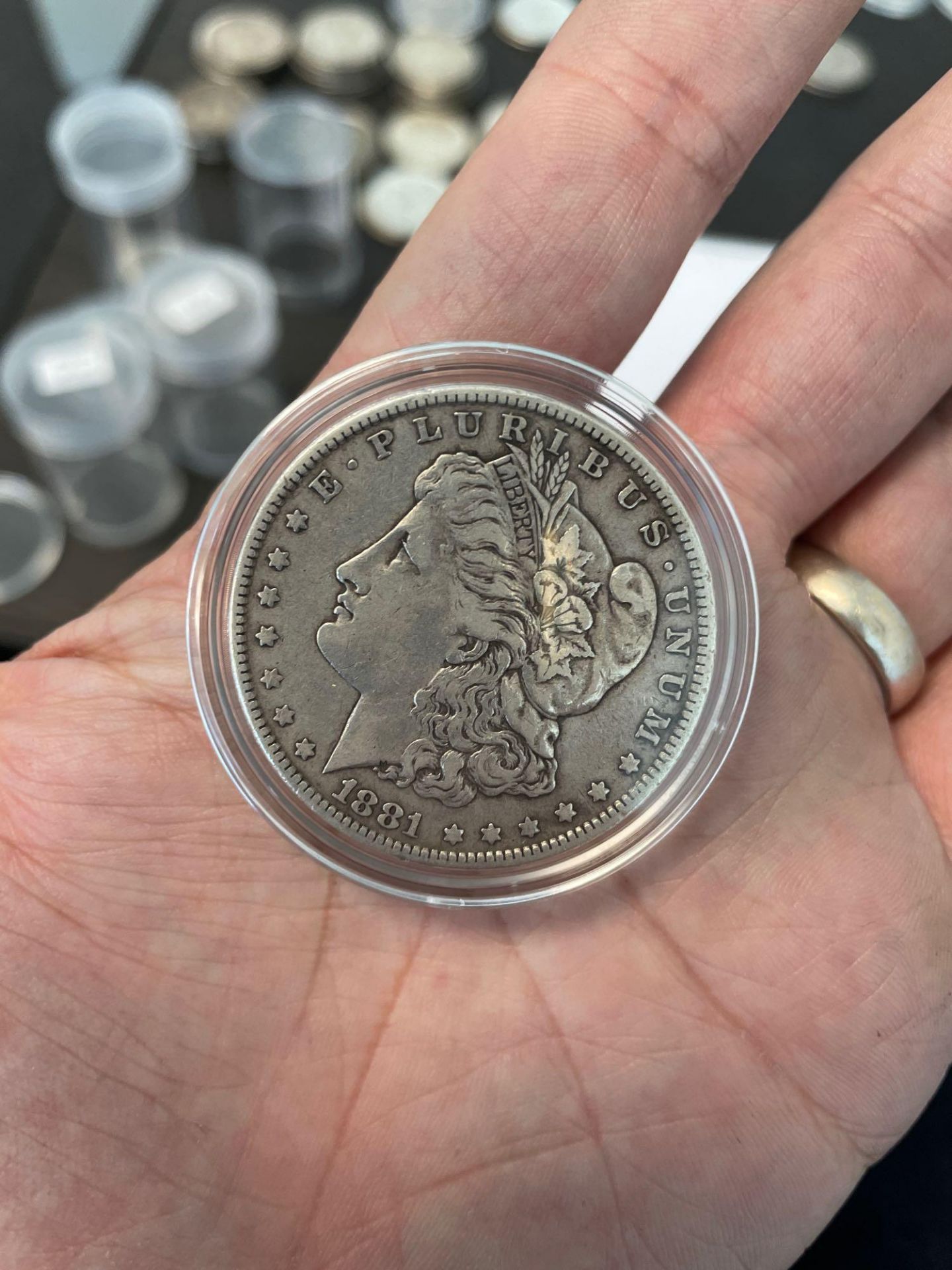 1881 Morgan Silver Dollar - Image 3 of 4